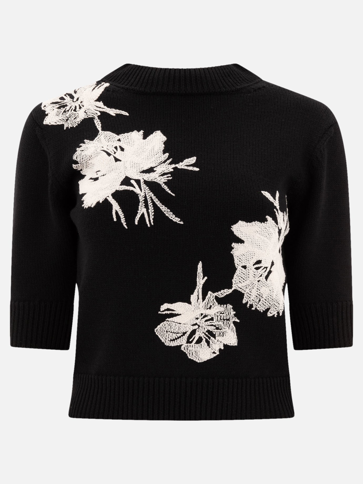 Embroidered sweater