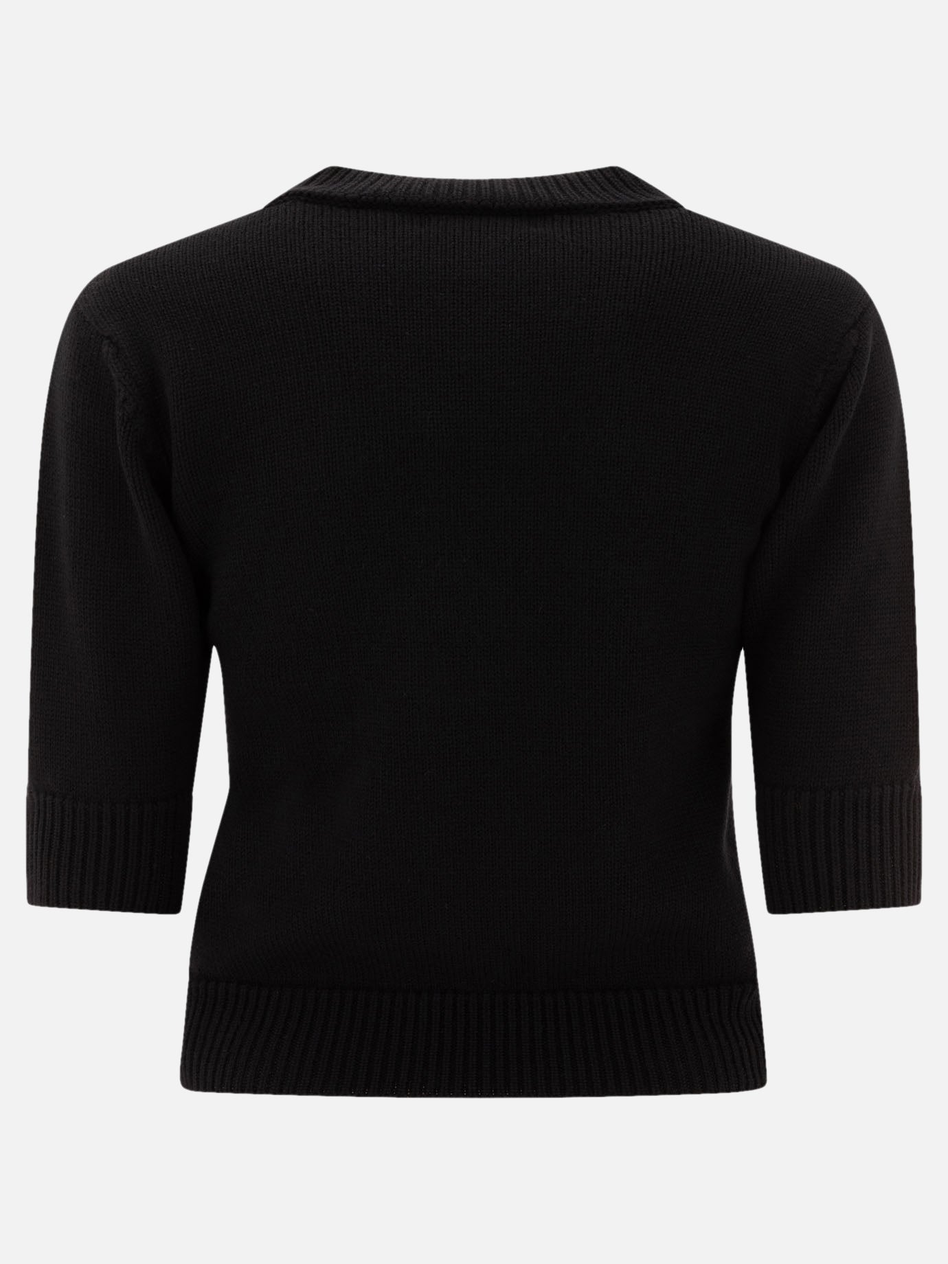 Elie Saab Embroidered sweater 19263637_S Black thumbnail_2
