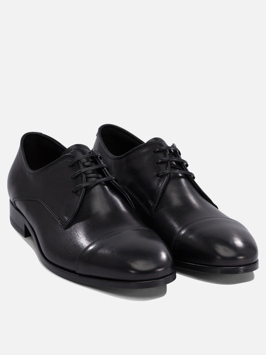 Brogues 100% leather - 100% leather  Black - Fabi Men | VIETTI Online Store | 2
