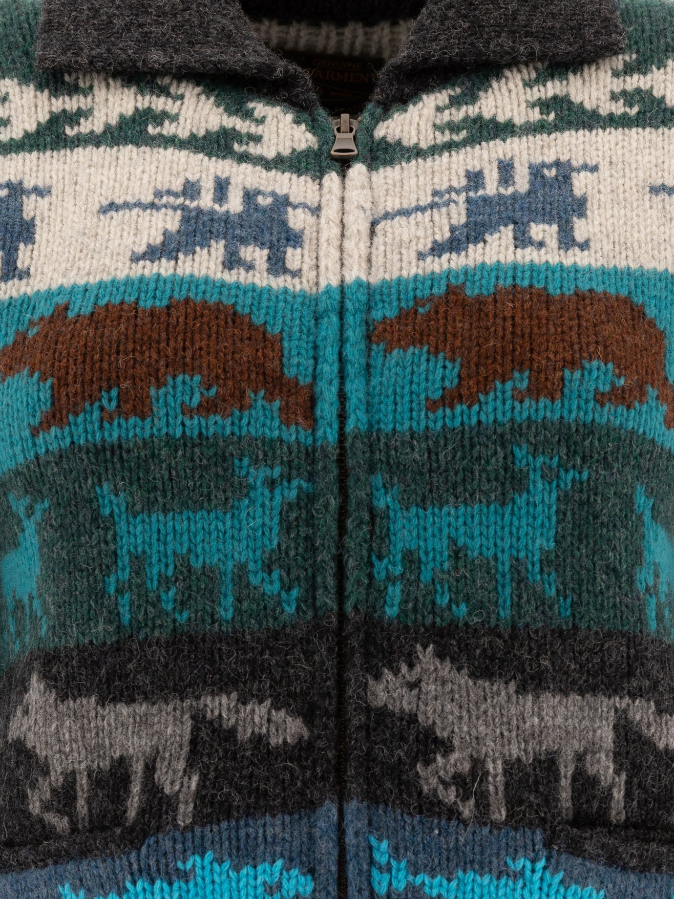 "Fair Isle" cardigan