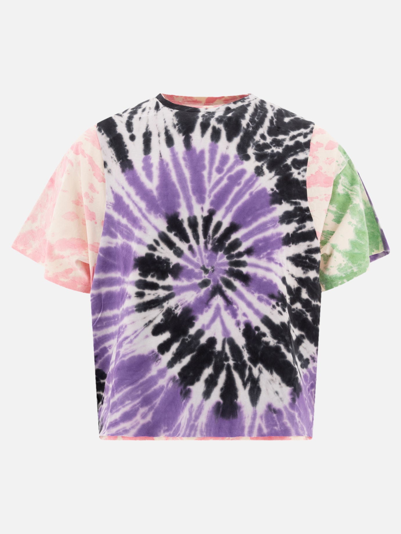 T-shirt girocollo Tie-dye  Viola - Gallery Dept. Uomo | PDP | VIETTI Online Store | thumbnail