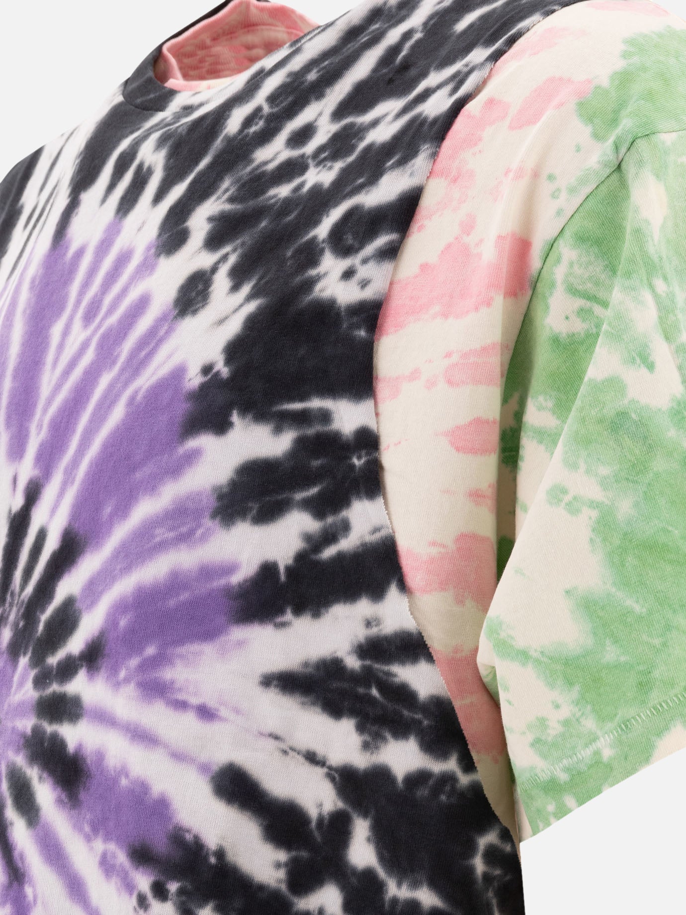 T-shirt girocollo Tie-dye  Viola - Gallery Dept. Uomo | PDP | VIETTI Online Store | Zoom-Modal_4

