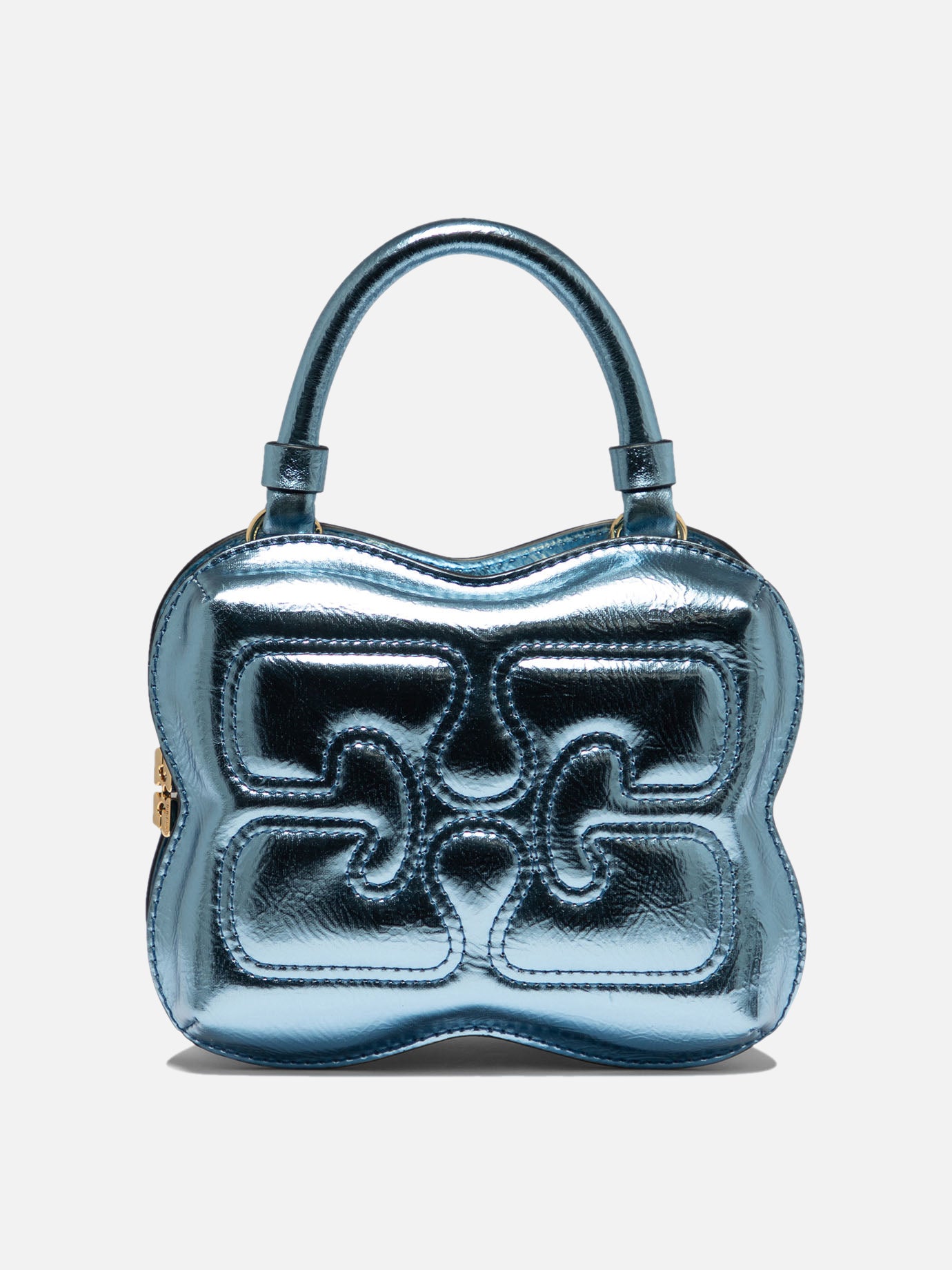 Ganni "Small Butterfly" handbag Blue