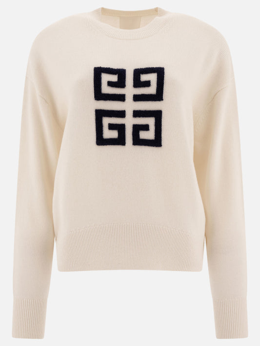 Givenchy "4G" cashmere sweater White