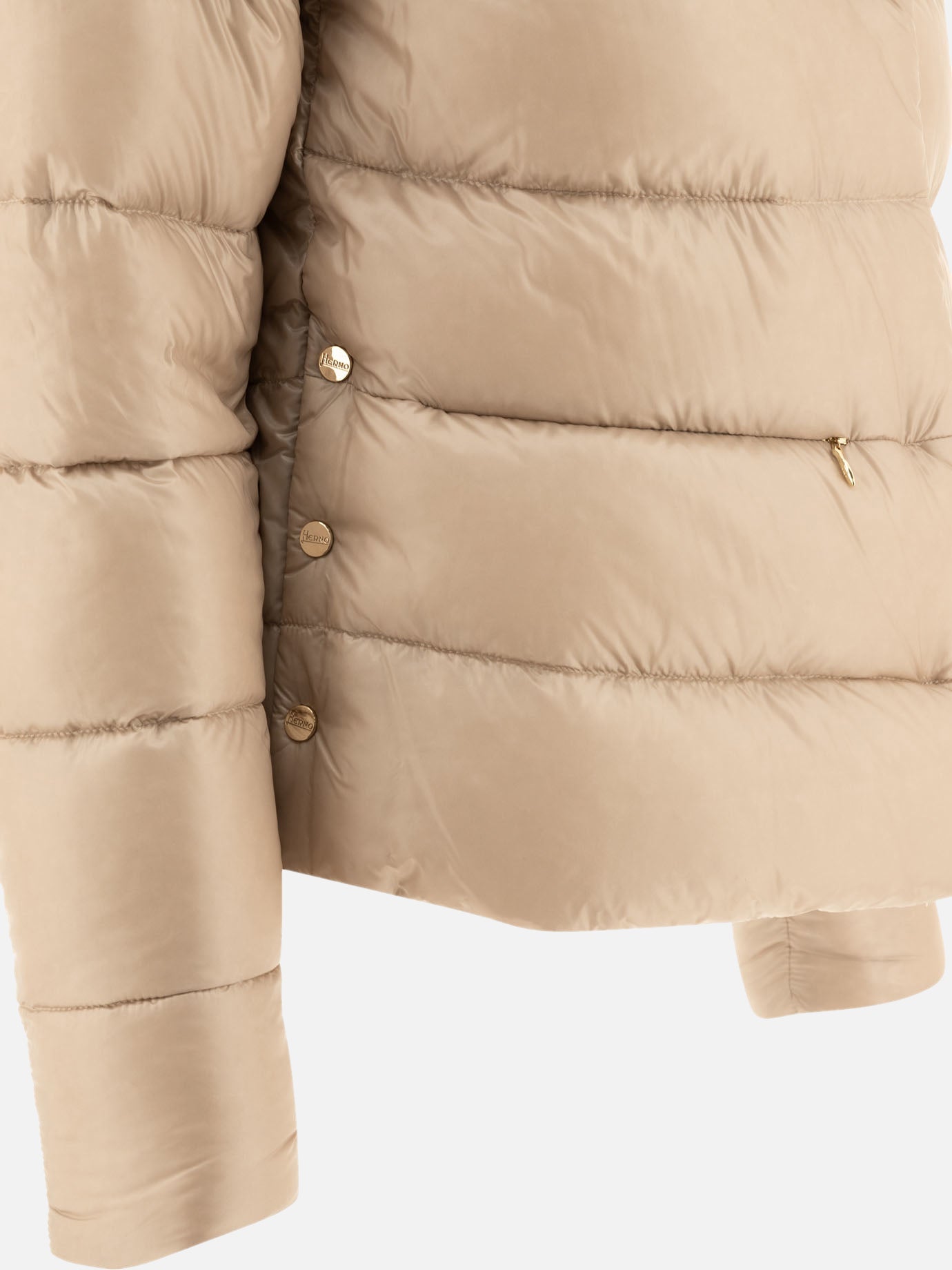 Herno Ultralight nylon down jacket Beige