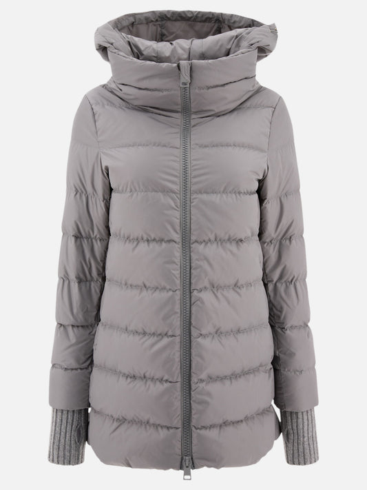 Herno "A-Shape" down jacket Grey