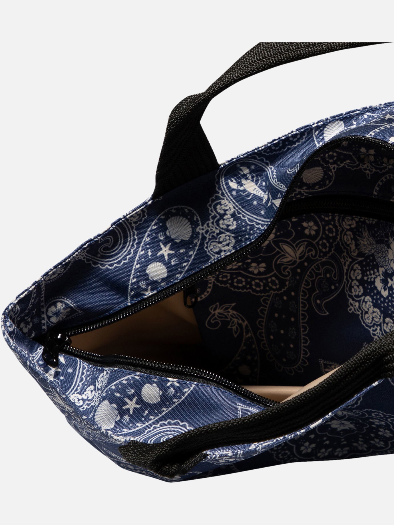 Hervé Chapelier "Bandana" handbag Blue