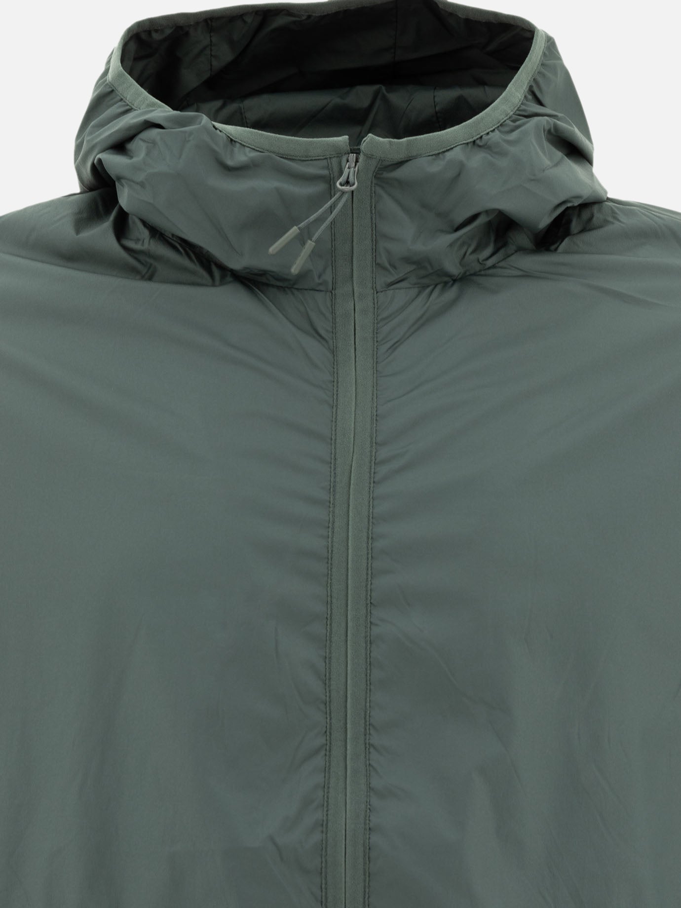 Windproof hooded jacket