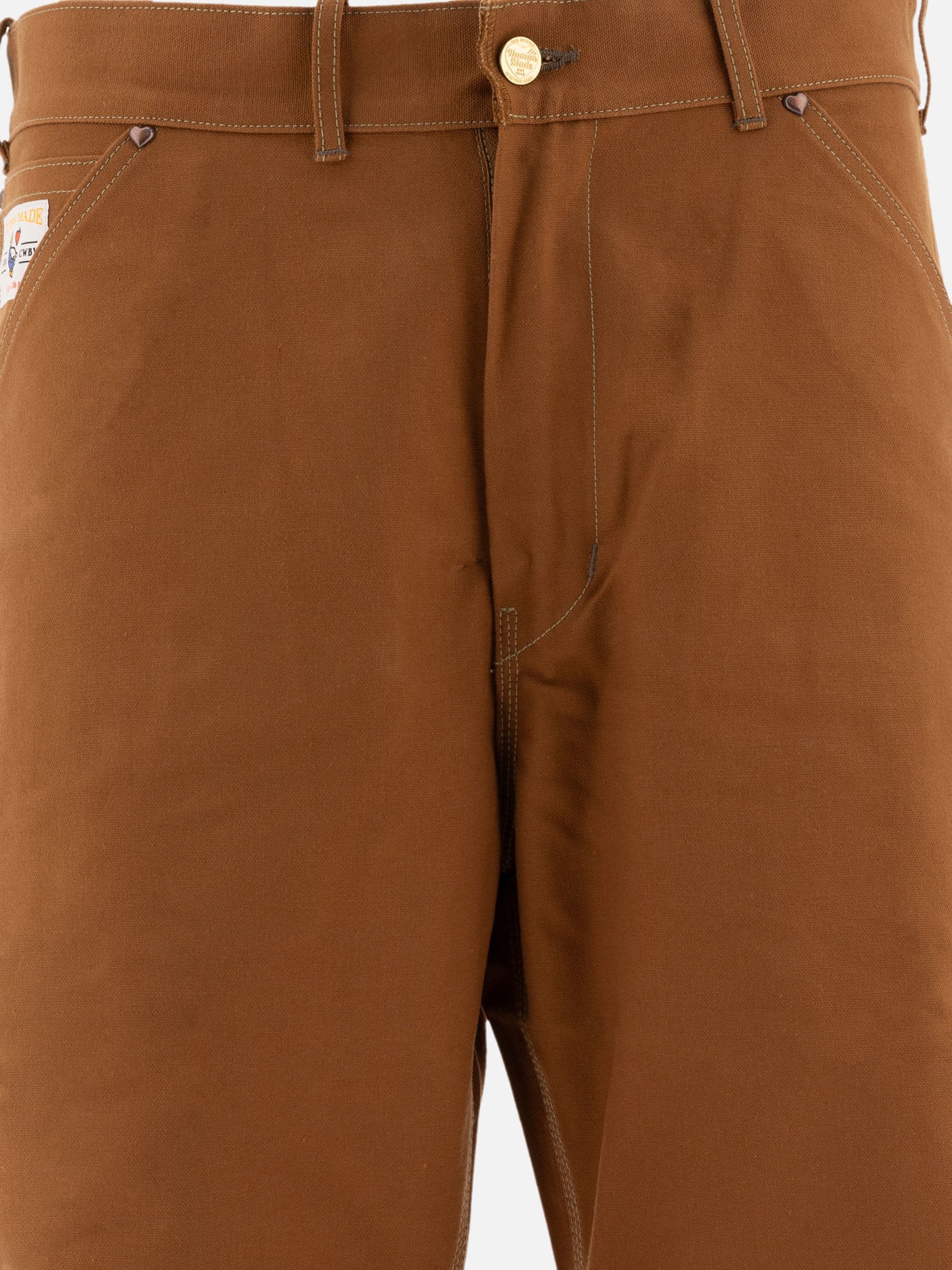 Human Made "Duck Work" trousers Brown