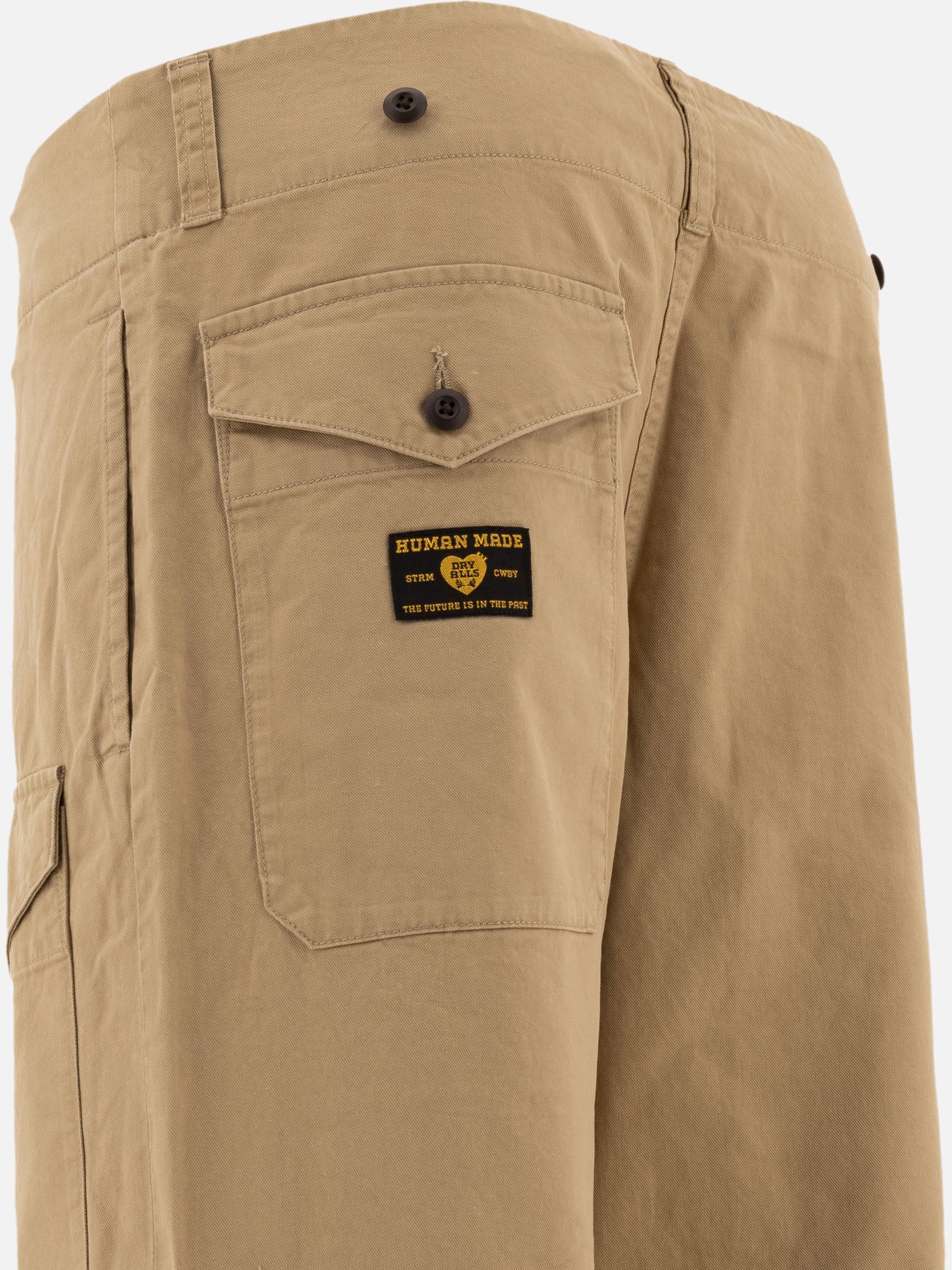 Human Made Straight-leg cargo trousers Beige