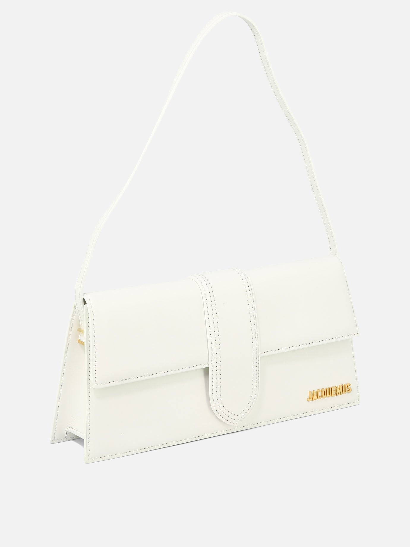 Jacquemus "Le Bambino long" shoulder bag White