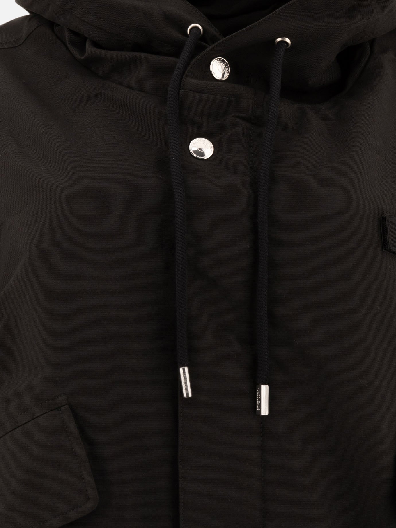 Giacche leggere & Trapuntate Solid colour  Nero - Jacquemus Donna | PDP | VIETTI Online Store | thumbnail_3