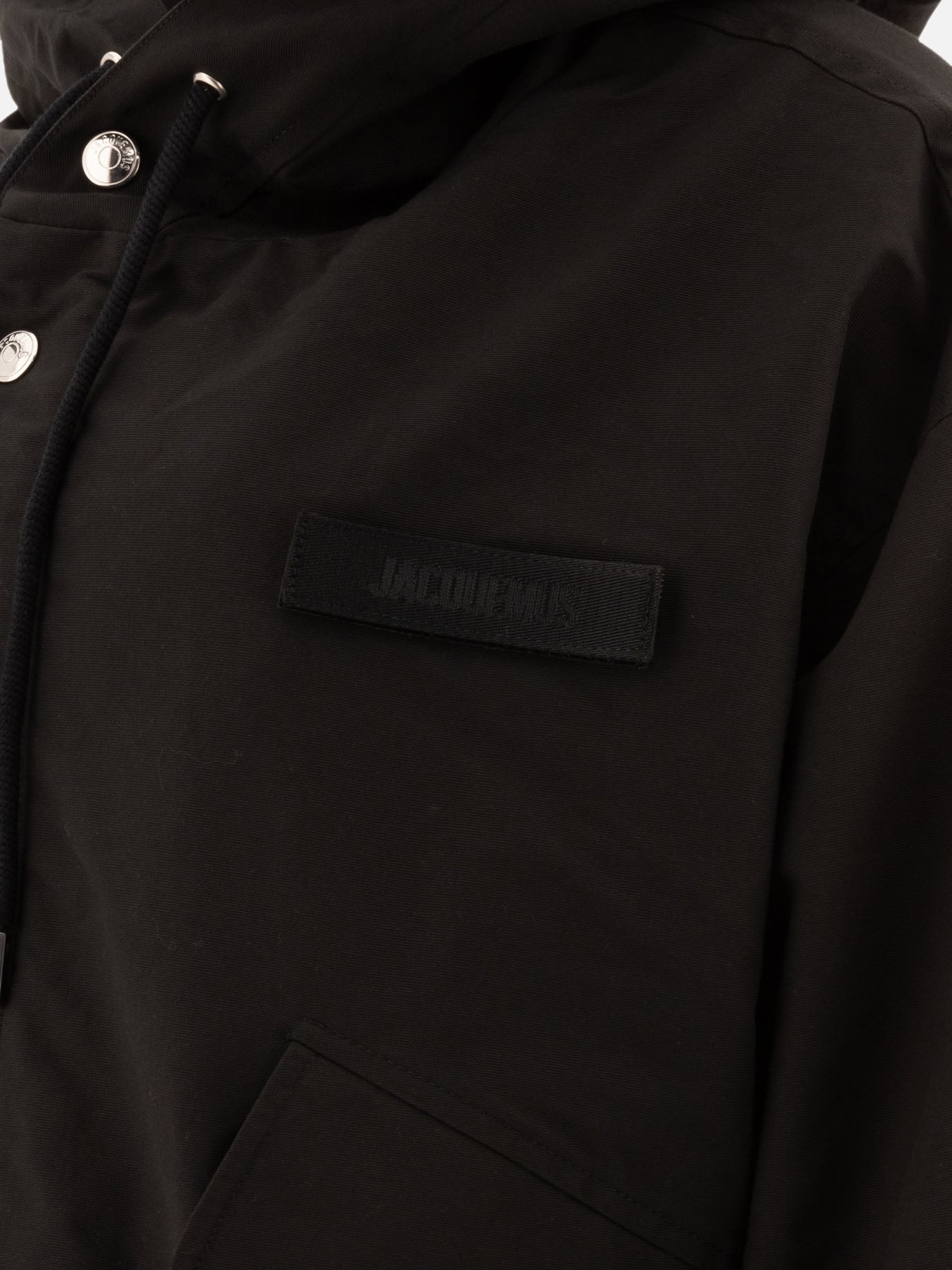 Giacche leggere & Trapuntate Solid colour  Nero - Jacquemus Donna | PDP | VIETTI Online Store | thumbnail_4