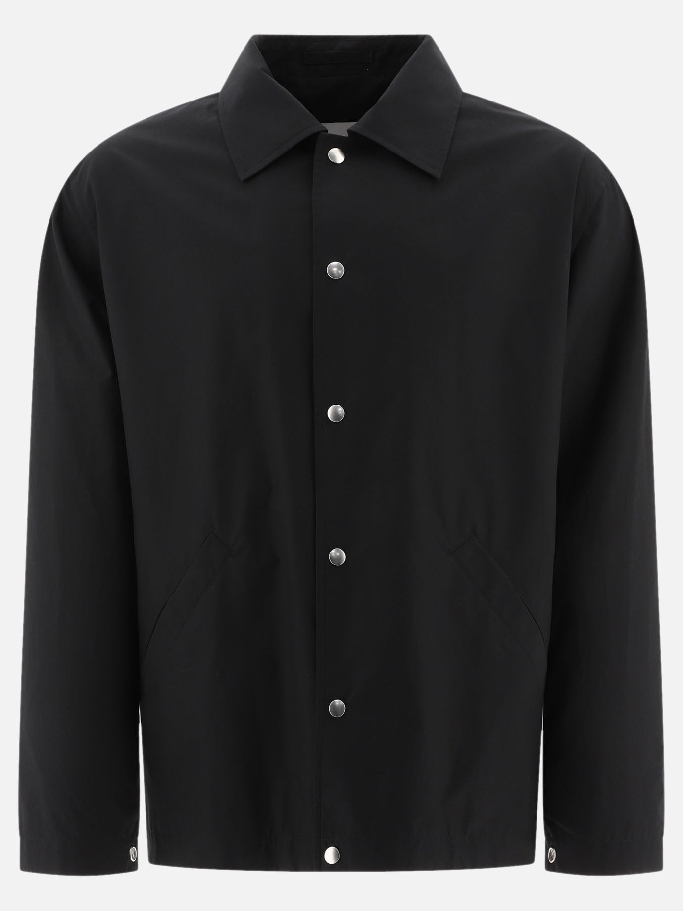 Overshirt jackets Logo  Black - Jil Sander Men | PDP | VIETTI Online Store | Zoom-Modal

