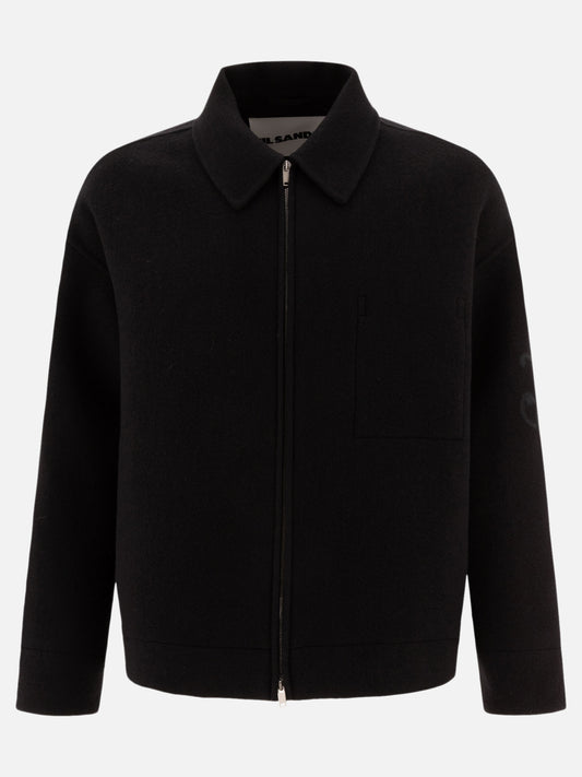 Short coats Solid colour  Black - Jil Sander Men | PLP | VIETTI Online Store 
