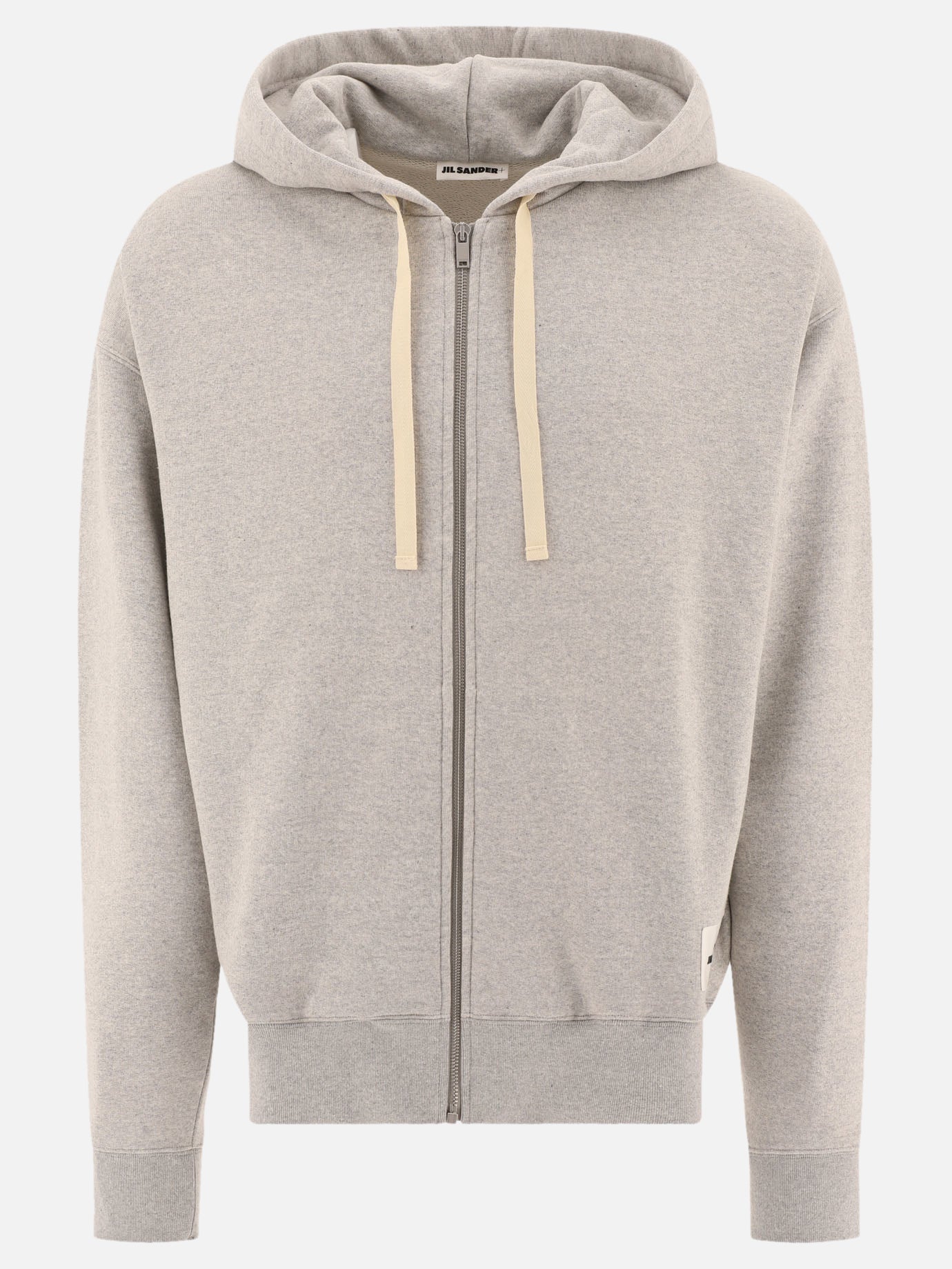 Full zip sweatshirts Solid colour  Grey - Jil Sander Men | PDP | VIETTI Online Store | Zoom-Modal
