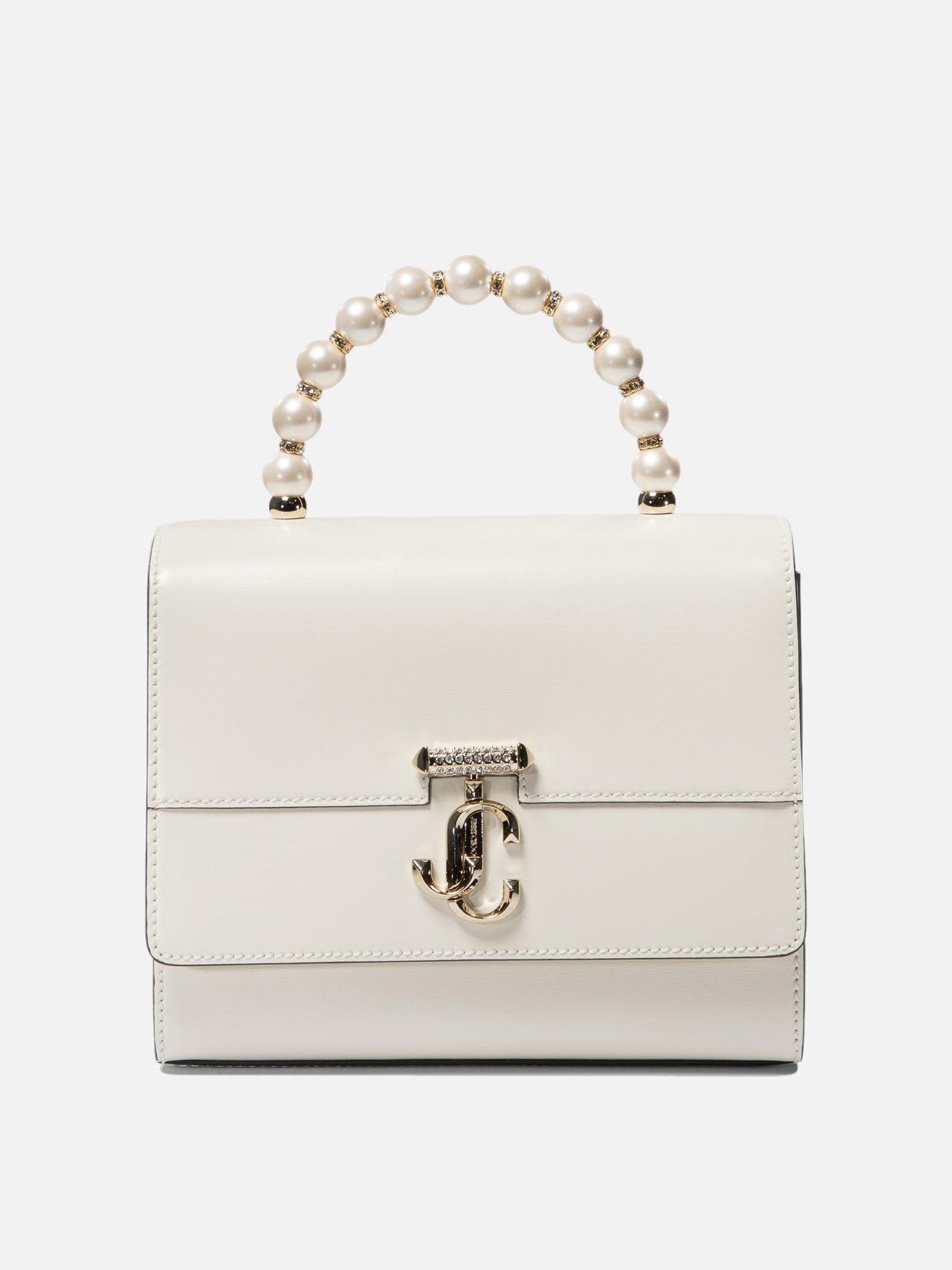 Small bags 100% calf leather  White - Jimmy Choo Women | PDP | VIETTI Online Store | thumbnail