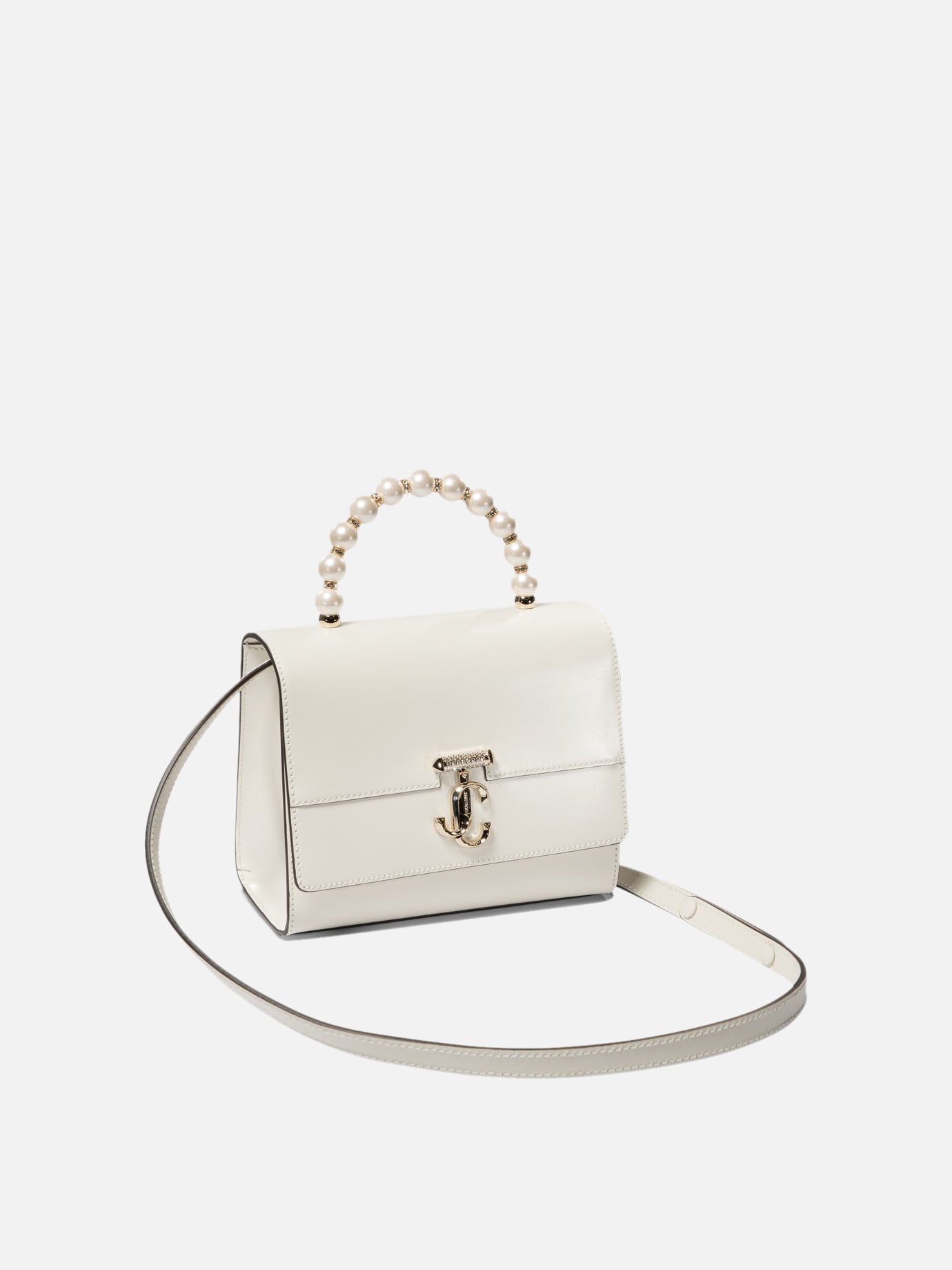 Small bags 100% calf leather  White - Jimmy Choo Women | PDP | VIETTI Online Store | Zoom-Modal_2

