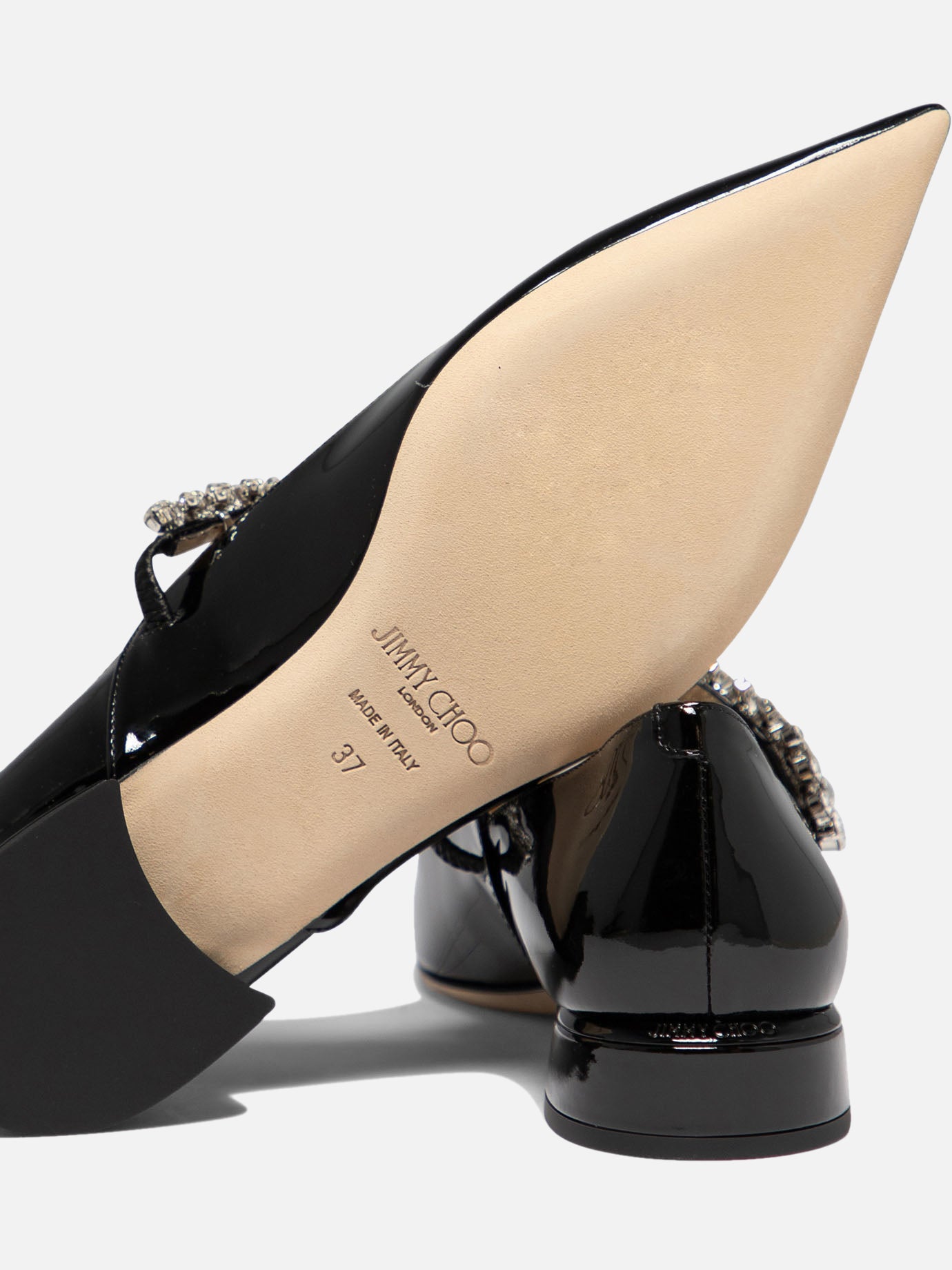 Mary Jane ballet flats 100% patent leather - 100% leather  Black - Jimmy Choo Women | PDP | VIETTI Online Store | Zoom-Modal_5
