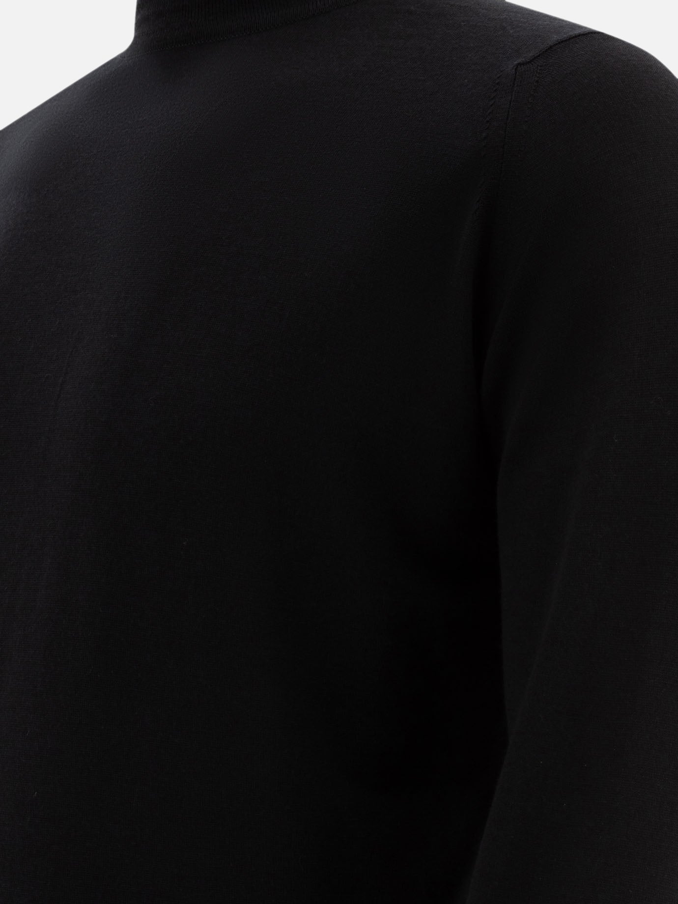 John Smedley "Cherwell" turtleneck sweater Black