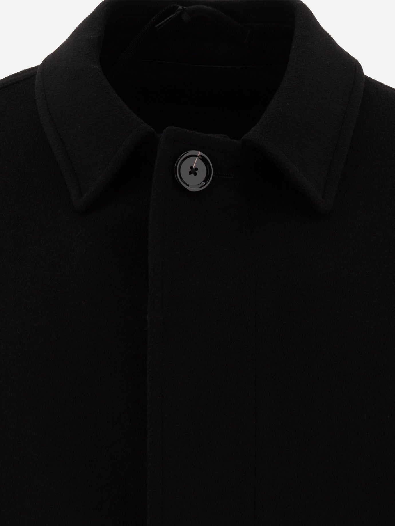 Lardini Single-breasted wool blazer Black