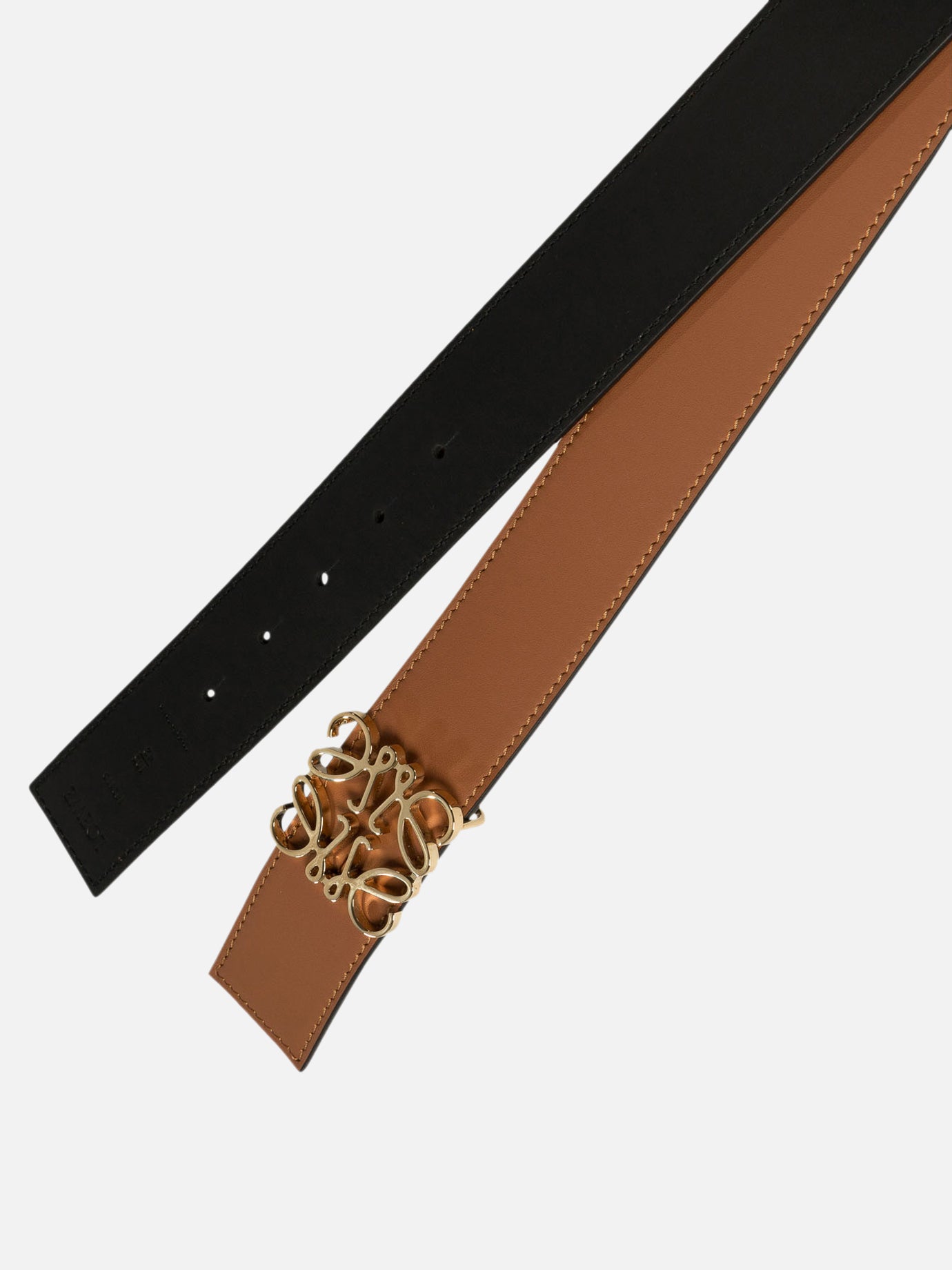 Loewe "Anagram" reversibile belt Black