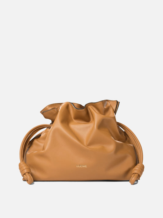 Loewe "Flamenco" clutch Beige