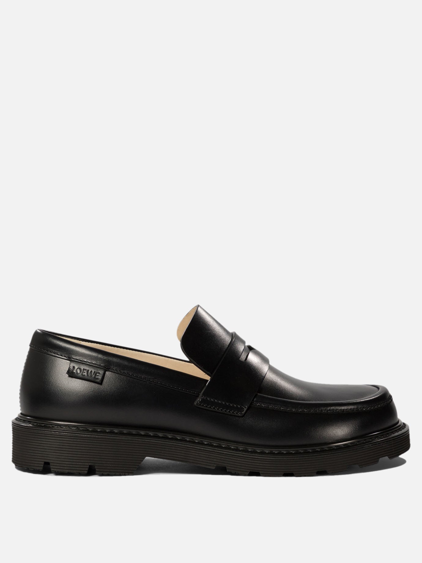 Loewe "Blaze" loafer in calfskin Black