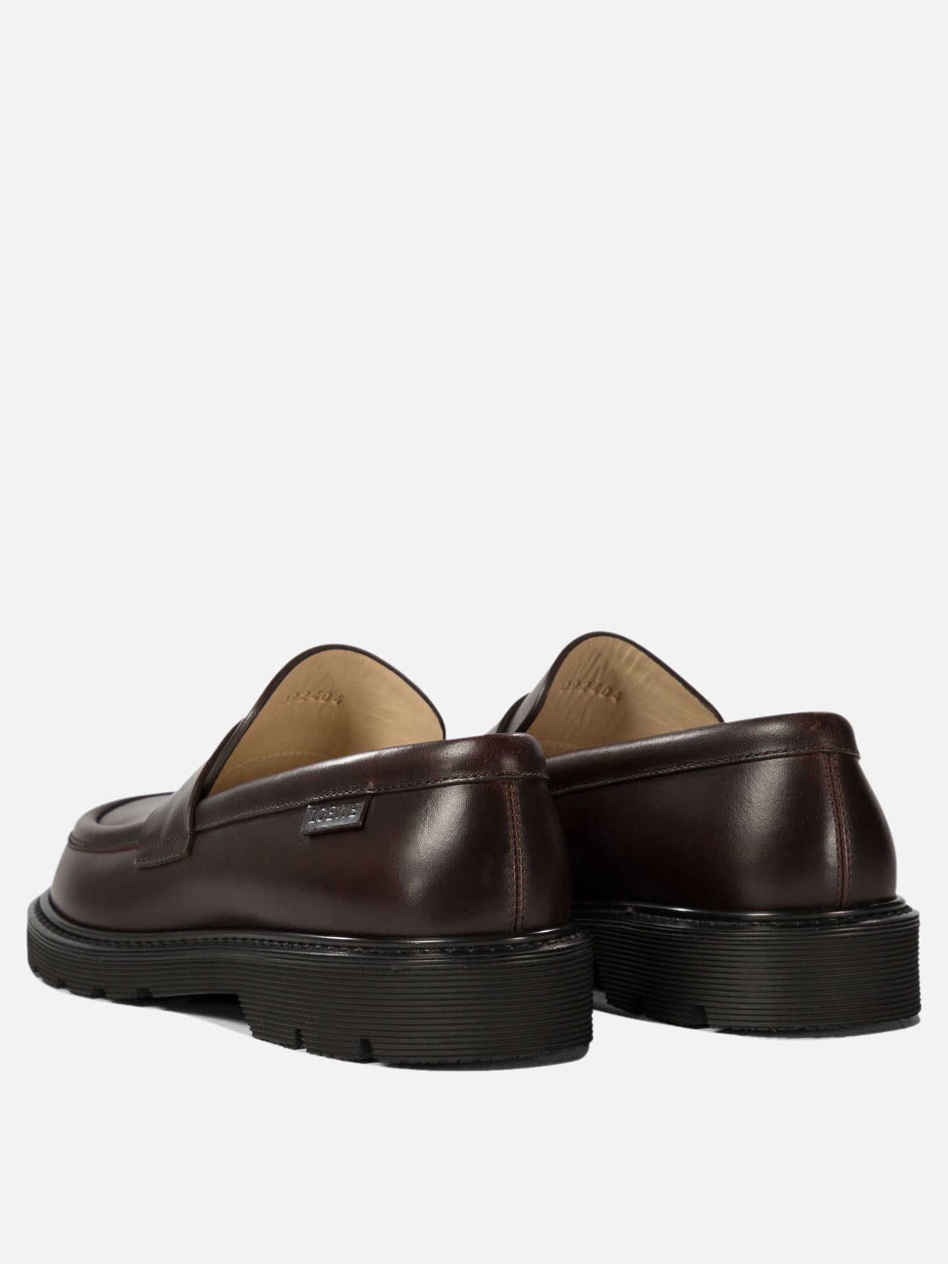 Loewe "Blaze" loafer in calfskin Brown