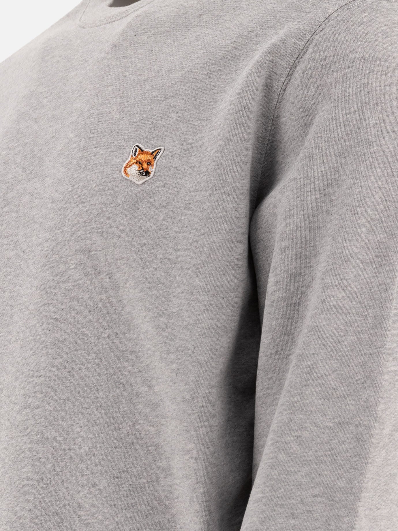 Maison Kitsuné "Fox Head" sweatshirt Grey