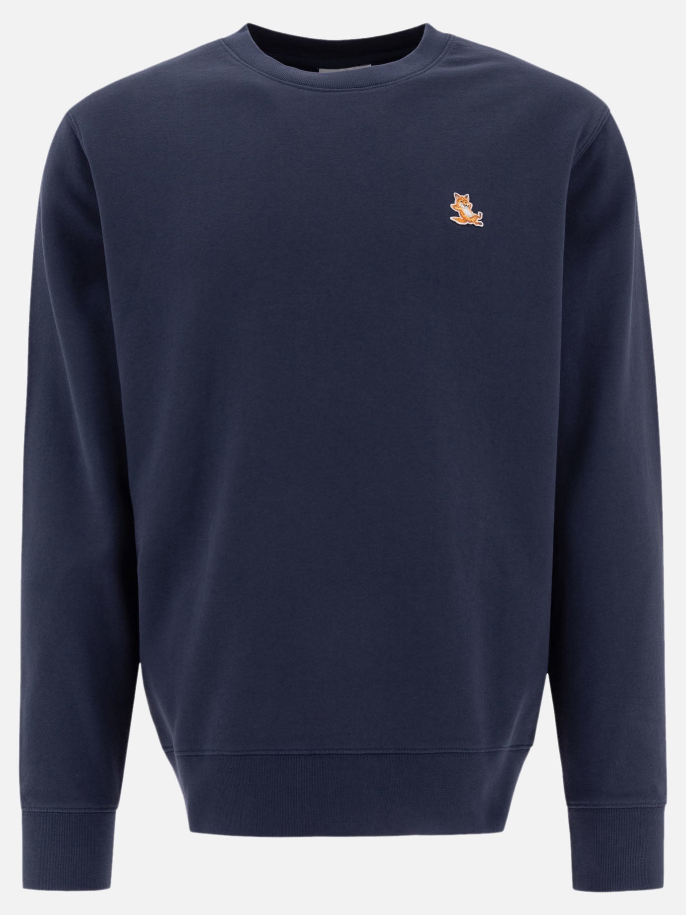 Maison Kitsuné "Chillax Fox" sweatshirt Blue