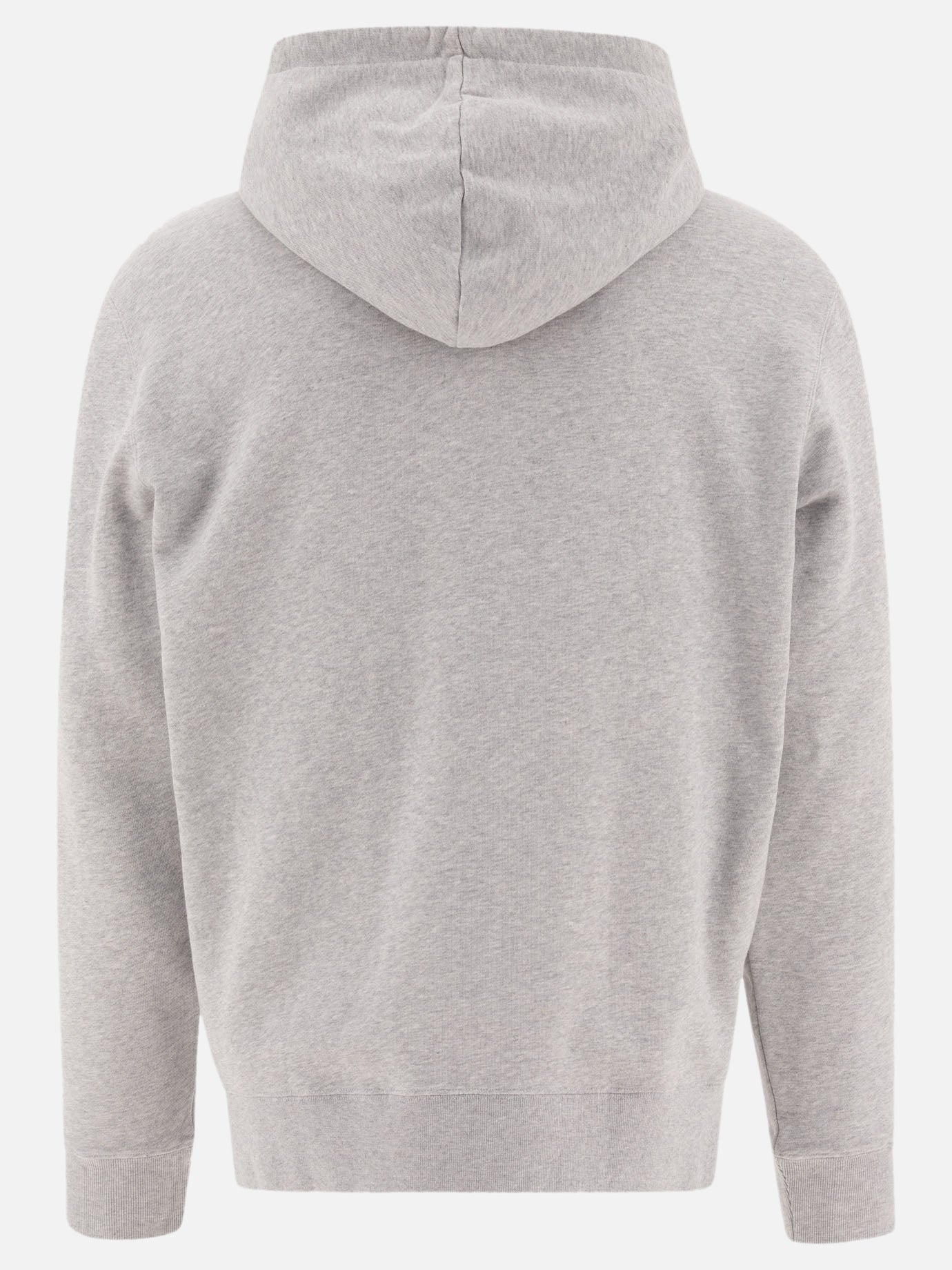 Maison Kitsuné "Fox Head" hoodie Grey