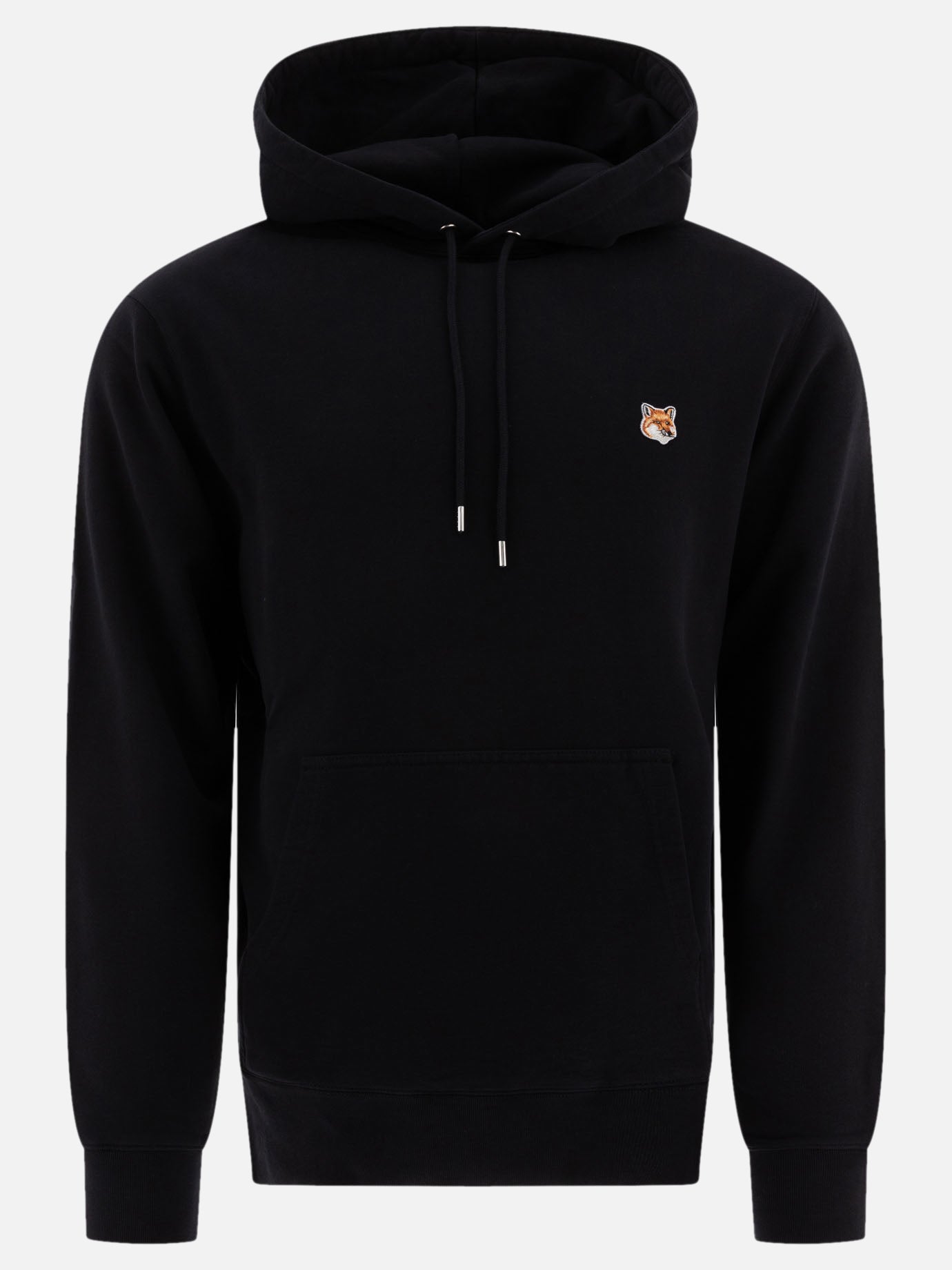 Maison Kitsuné "Fox Head" hoodie Black