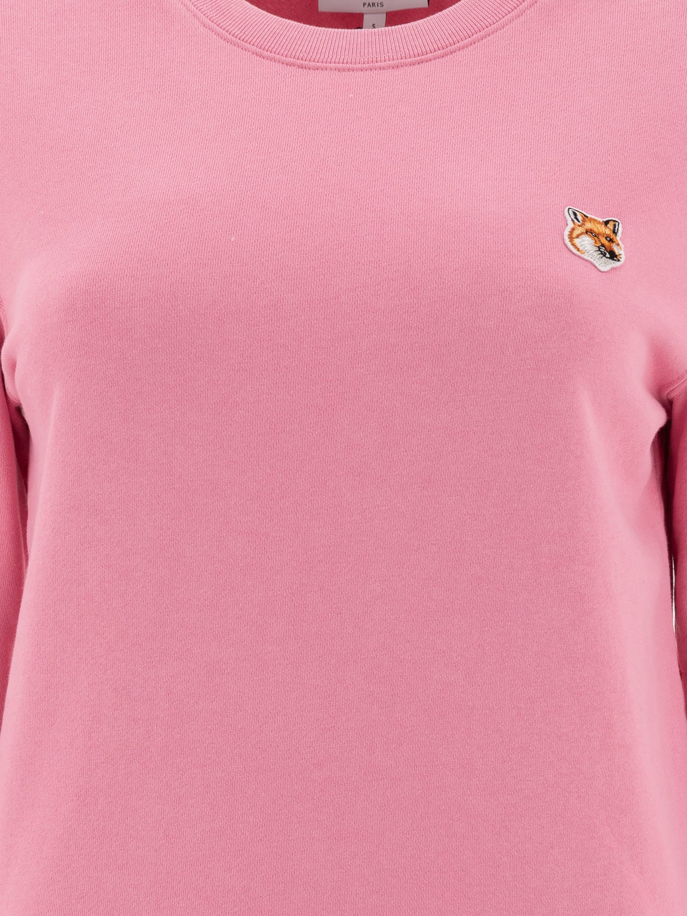 Maison Kitsuné "Fox Head" sweatshirt Pink