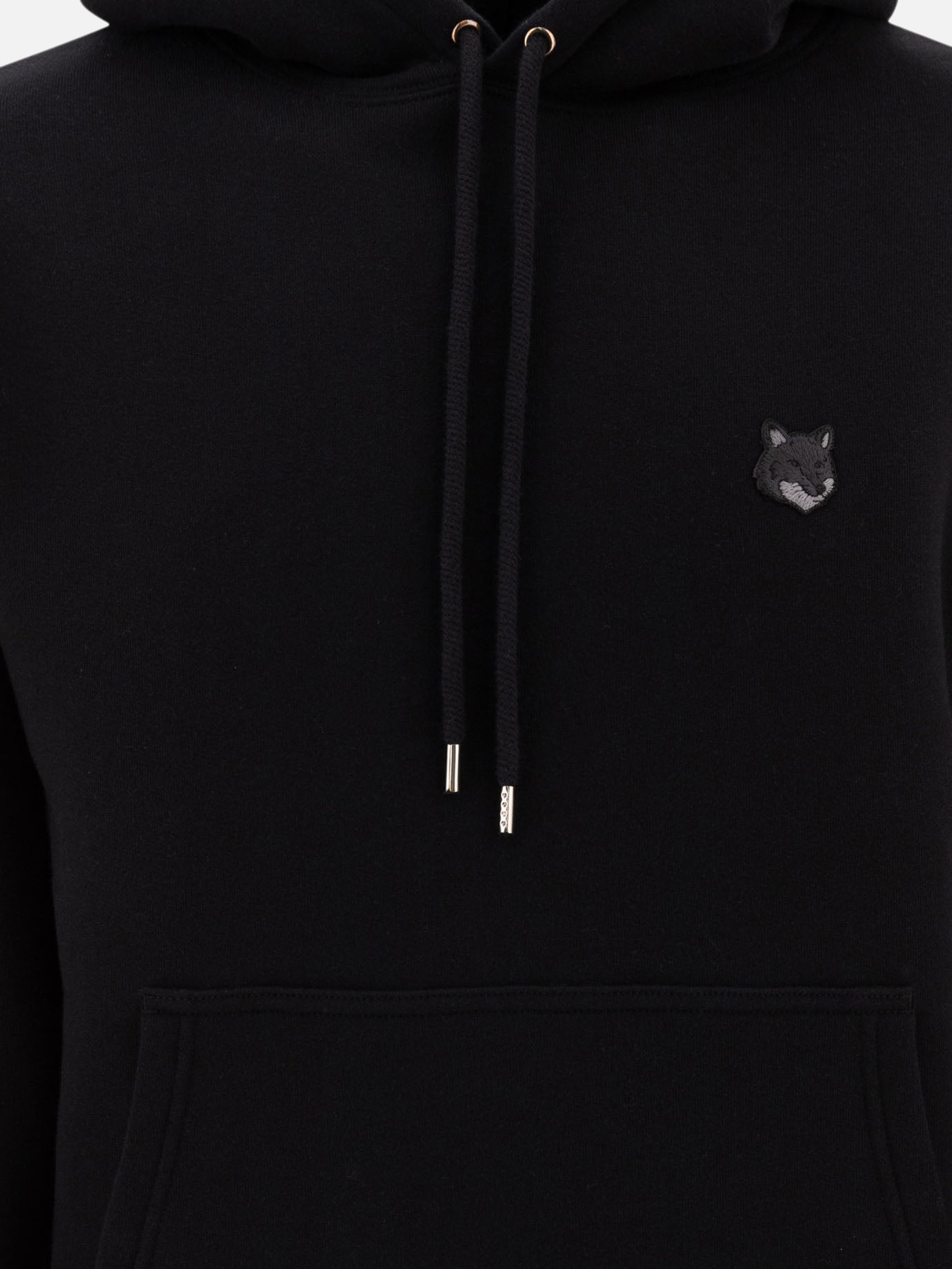 Maison Kitsuné "Bold Fox" hoodie Black