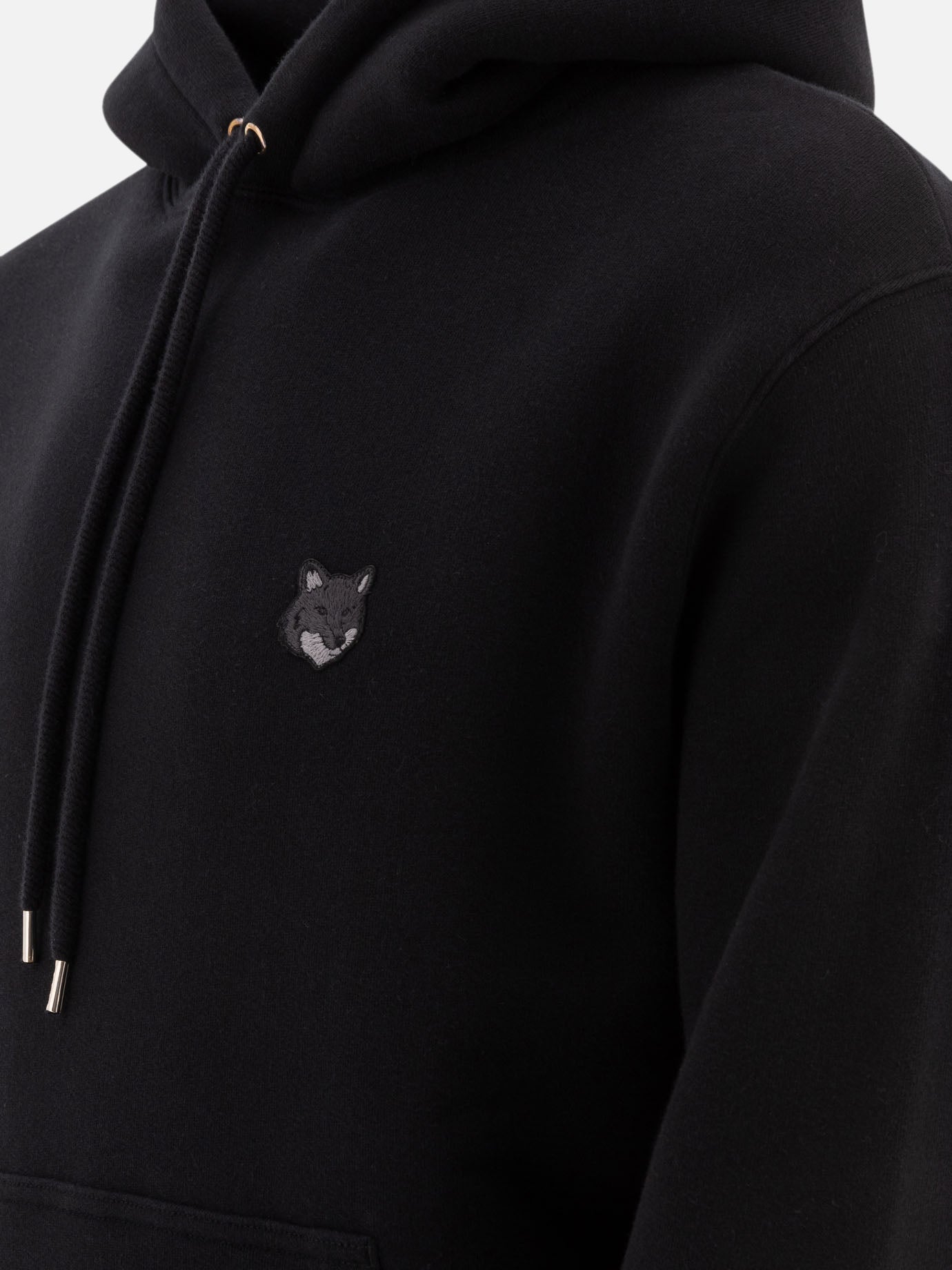 Maison Kitsuné "Bold Fox" hoodie Black