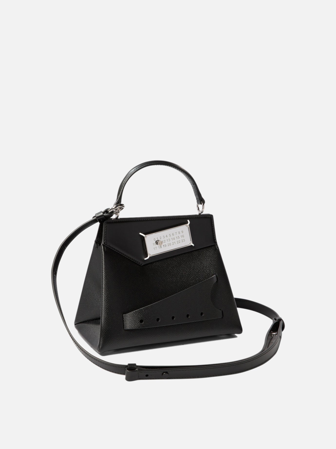 Maison Margiela "Snatched" shoulder bag Black