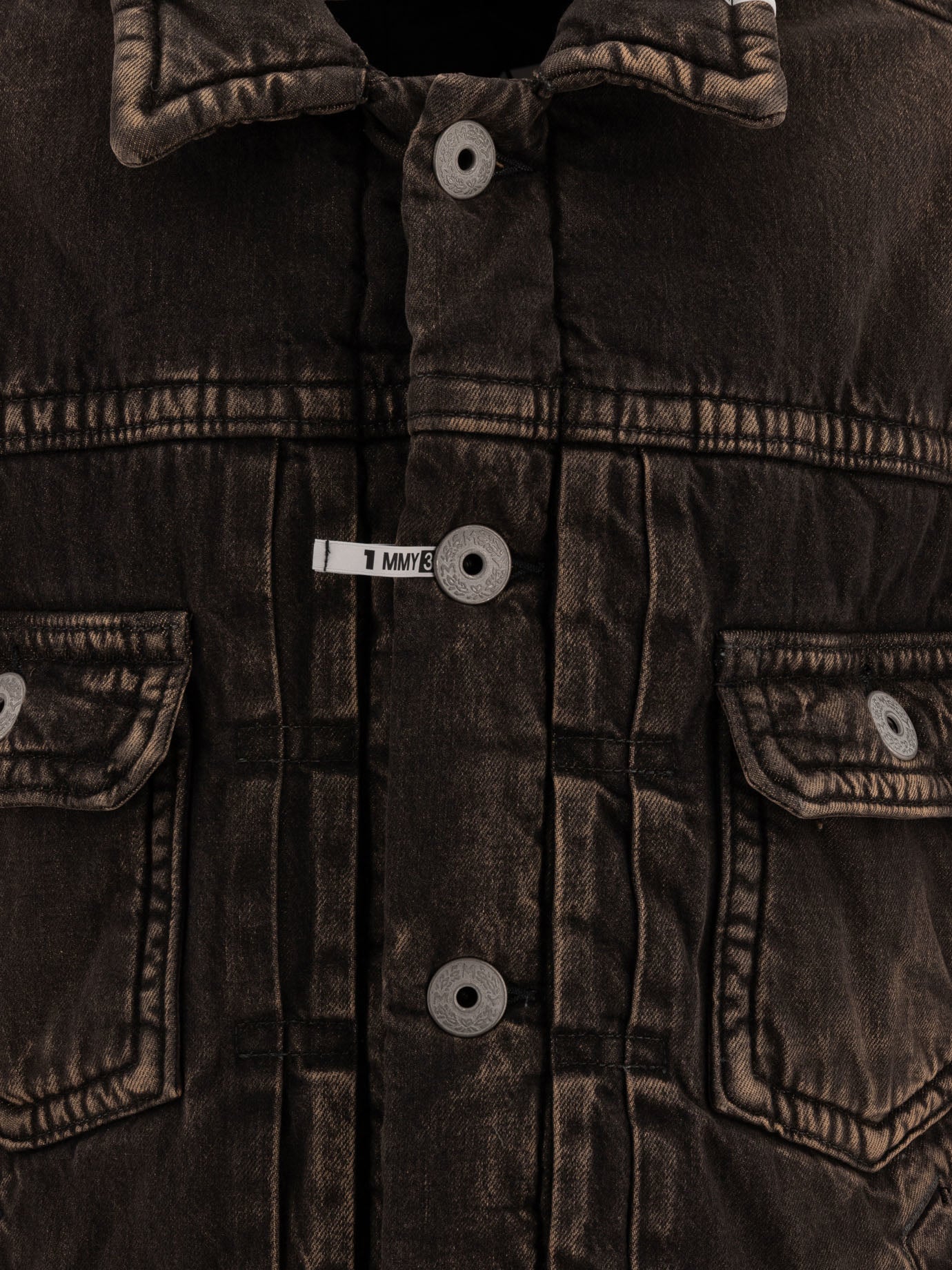 Denim jackets Solid colour  Black - Maison Mihara Yasuhiro Men | PDP | VIETTI Online Store | Zoom-Modal_3
