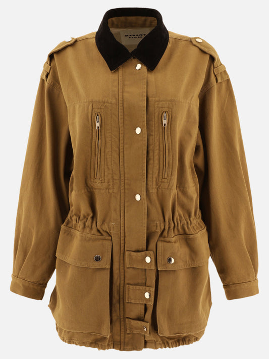 Giacche leggere & Trapuntate Solid colour  Verde - Marant Étoile Donna | PLP | VIETTI Online Store 
