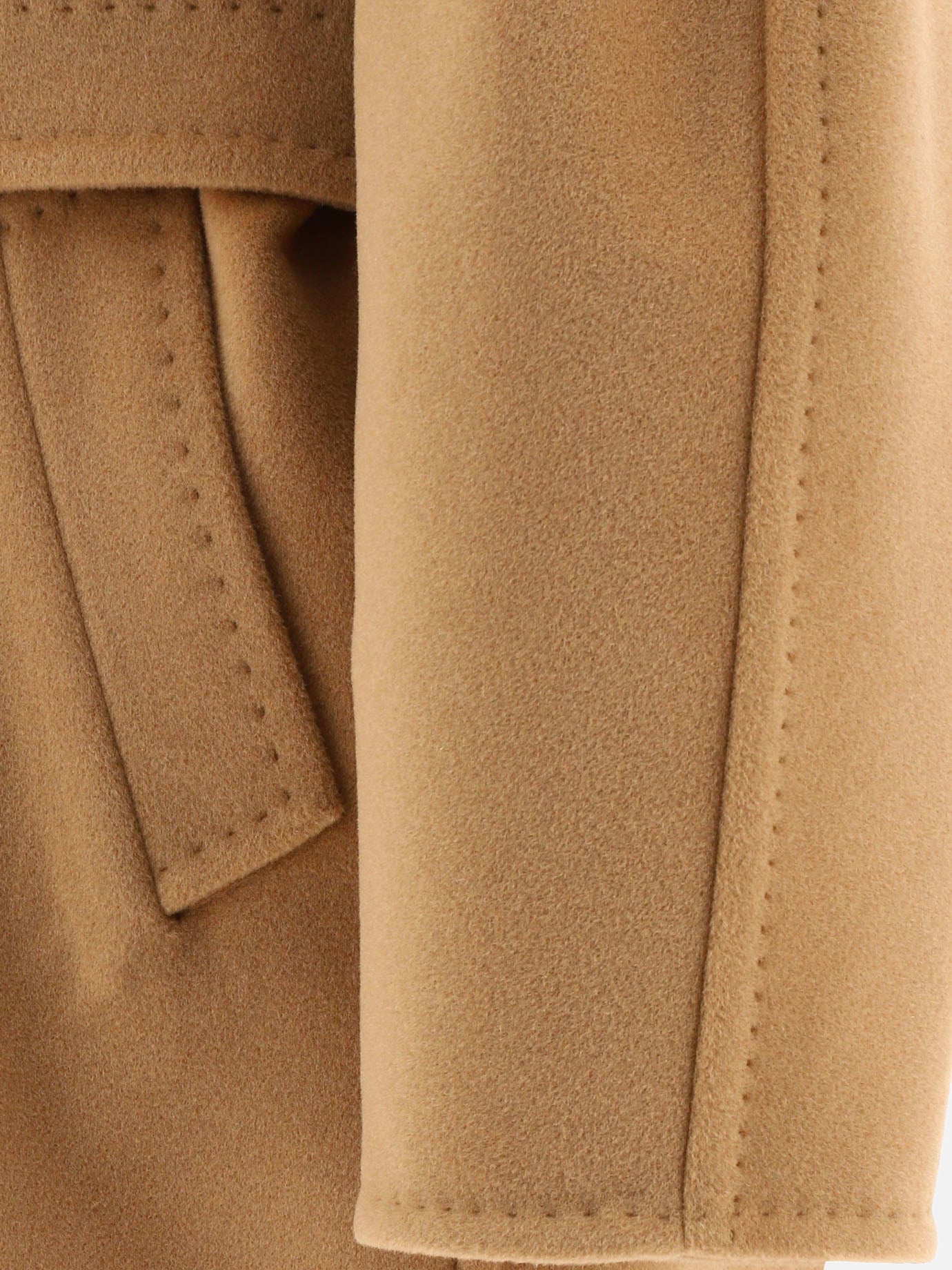Long coats Solid colour  Brown - Max Mara Women | PDP | VIETTI Online Store | thumbnail_4