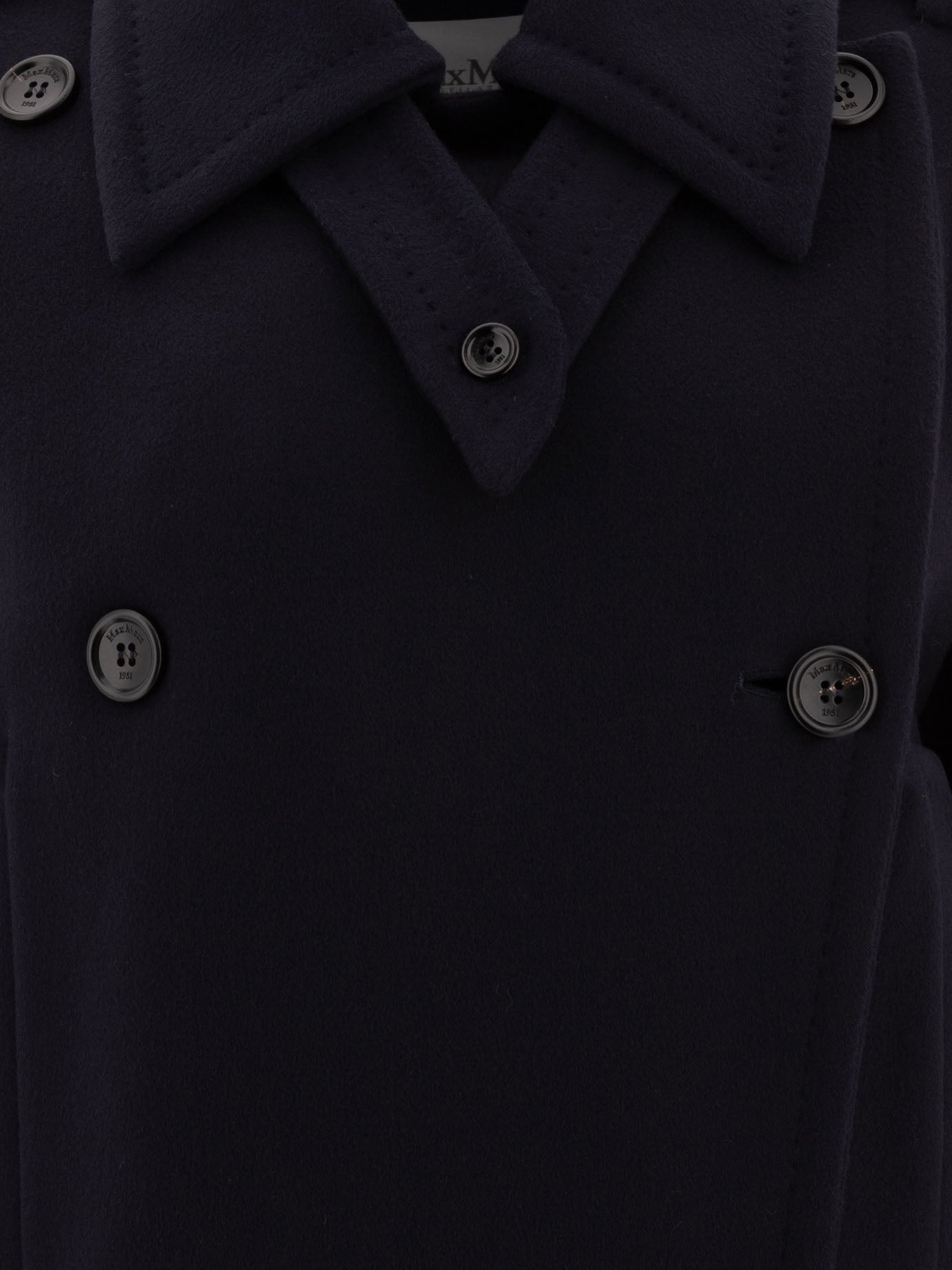 Wool and cashmere coat