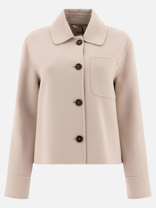 Short coats Solid colour  Beige - Max Mara S Women | PLP | VIETTI Online Store 
