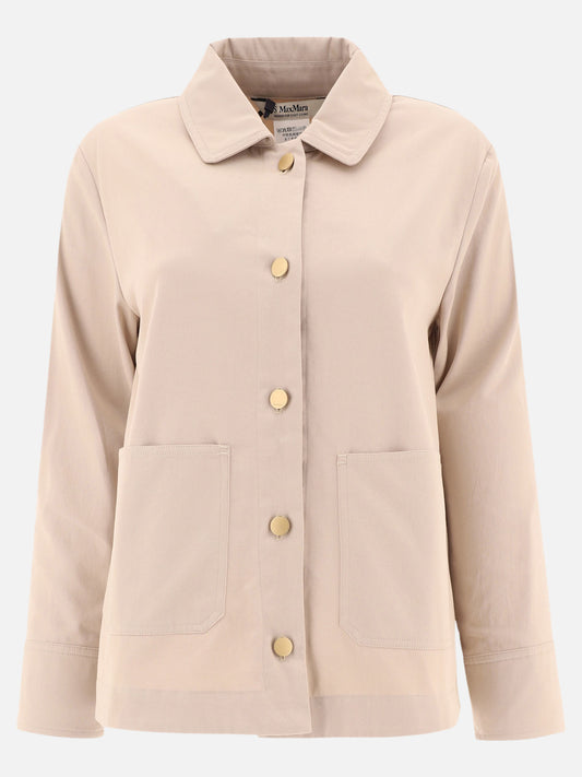 Giacche leggere & Trapuntate Solid colour  Beige - Max Mara S Donna | PLP | VIETTI Online Store 
