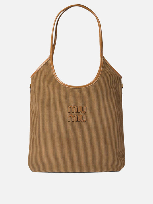 Miu Miu "IVY" shoulder bag Beige