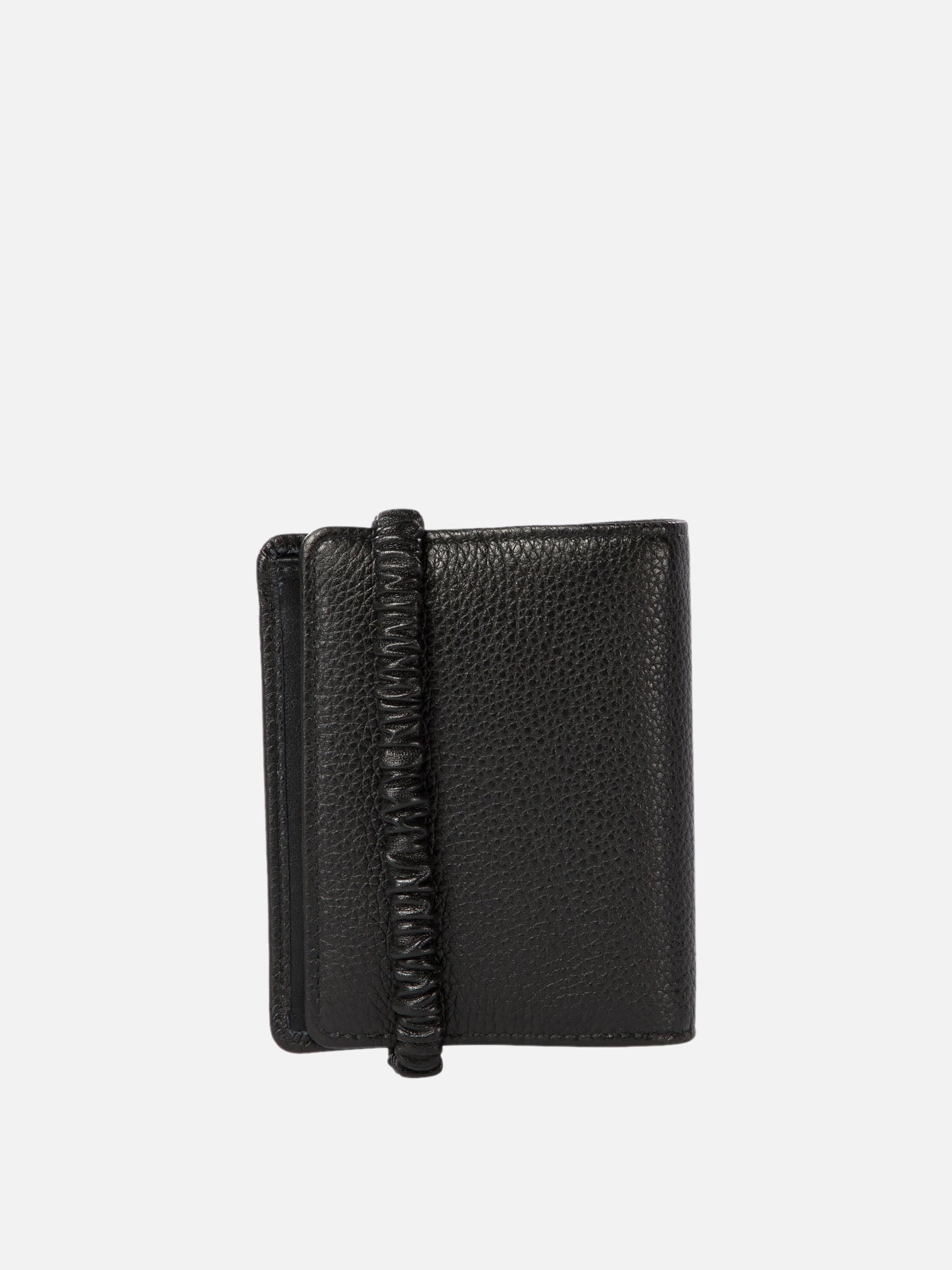 Miu Miu Wallet with logo Black