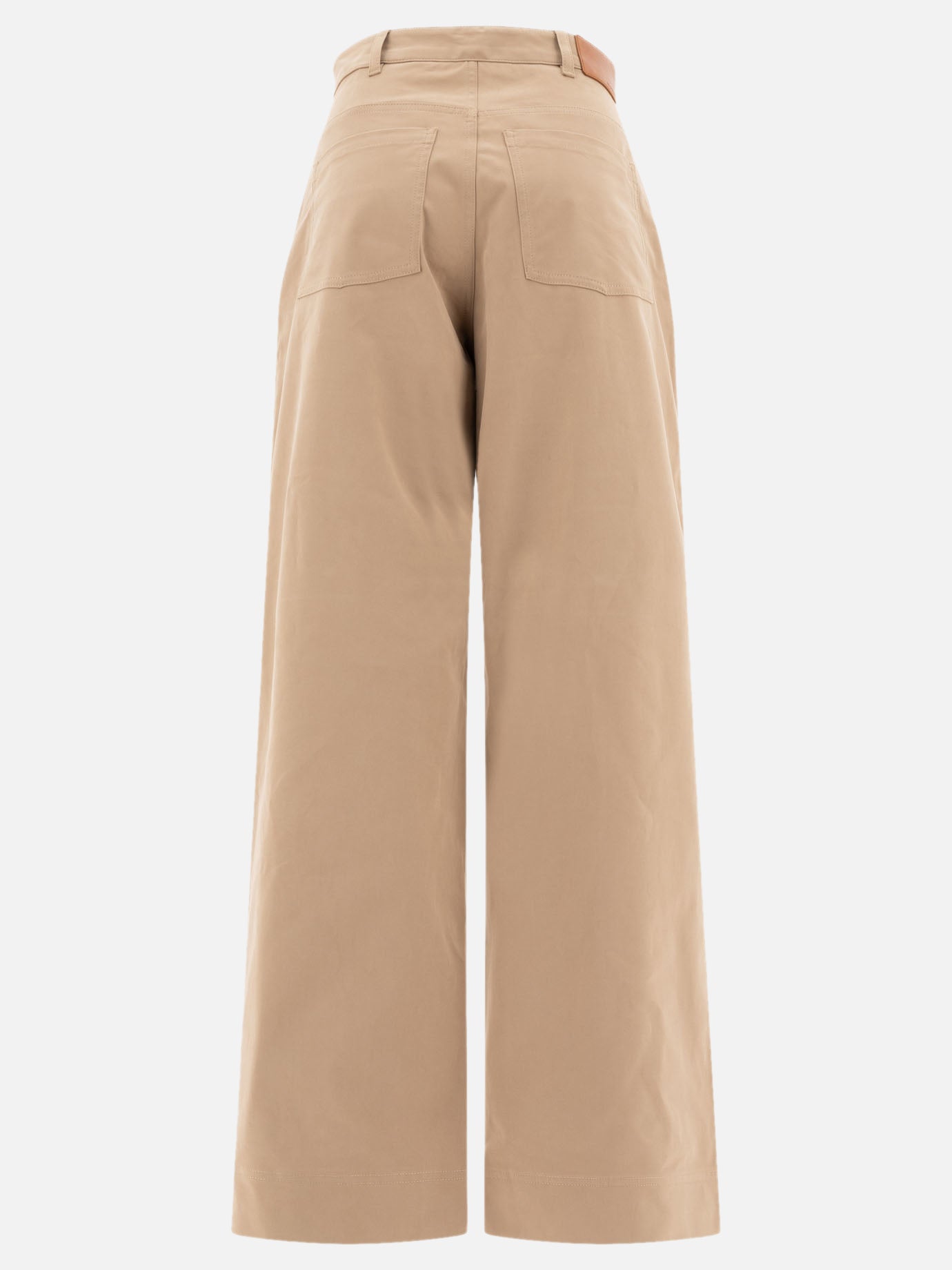 Moncler Gabardine trousers Beige