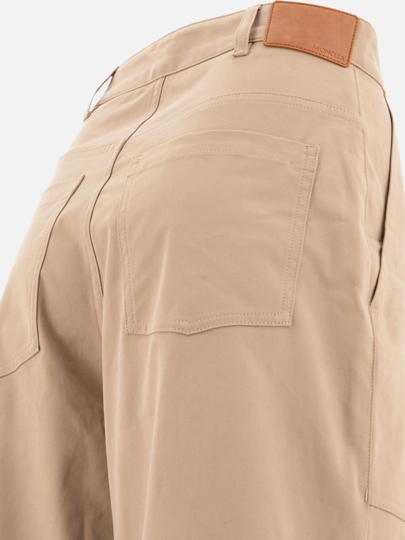 Gabardine trousers