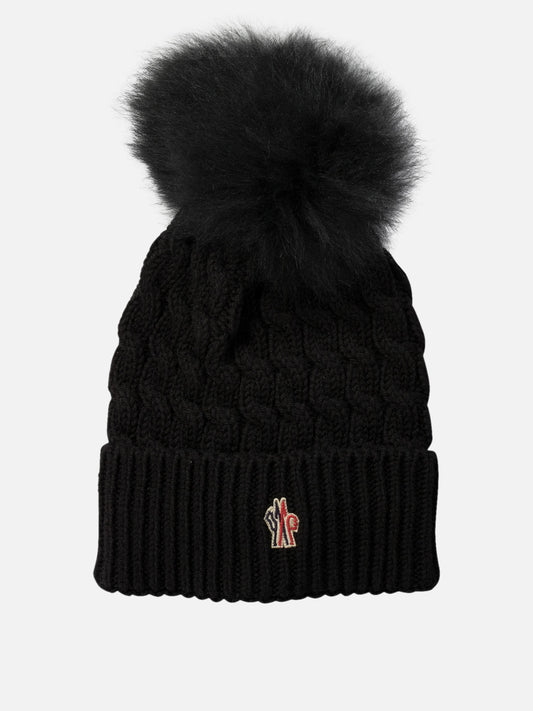 Moncler Grenoble Wool beanie Black