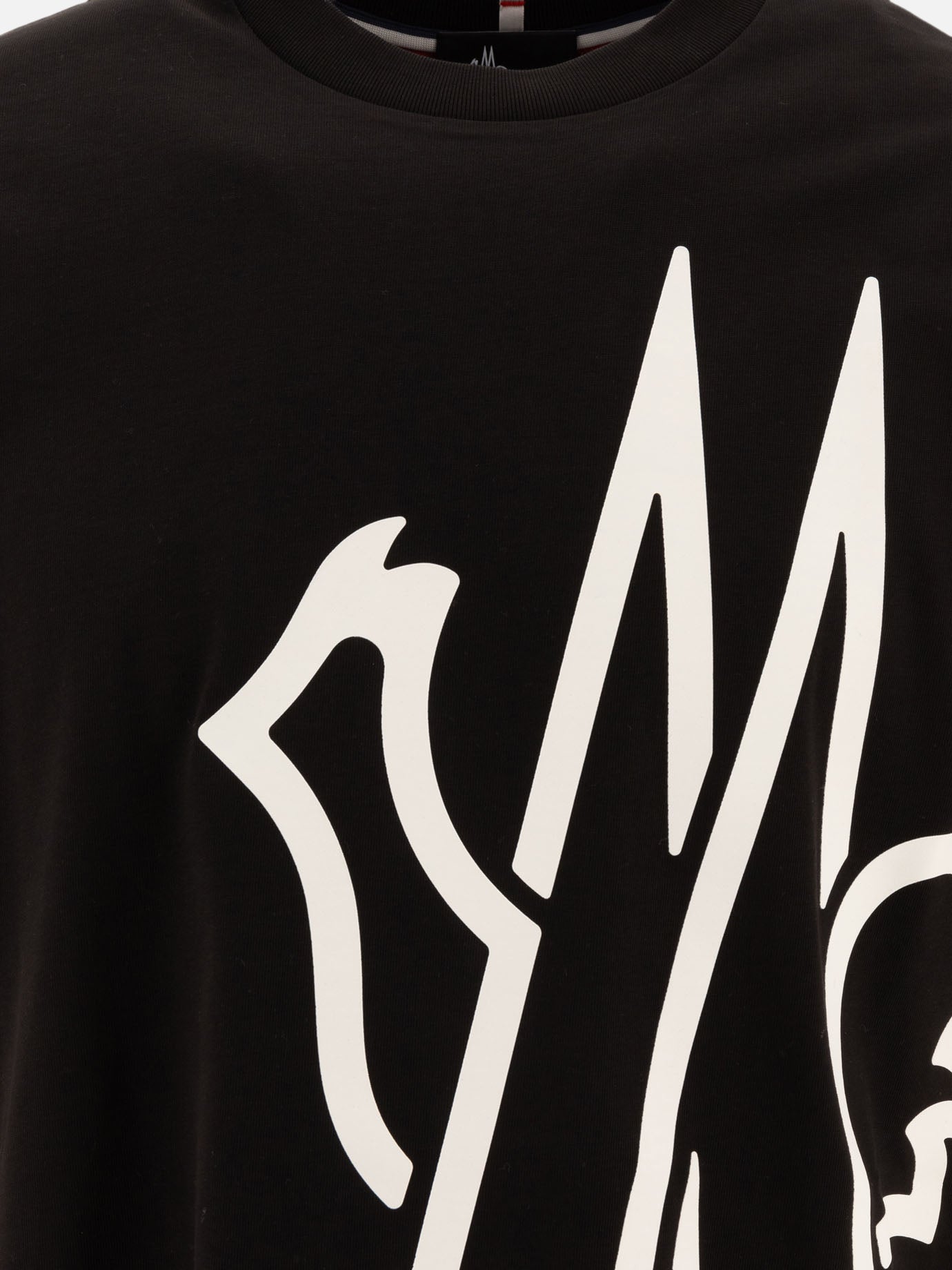 T-shirt girocollo Logo  Nero - Moncler Grenoble Uomo | PDP | VIETTI Online Store | thumbnail_3