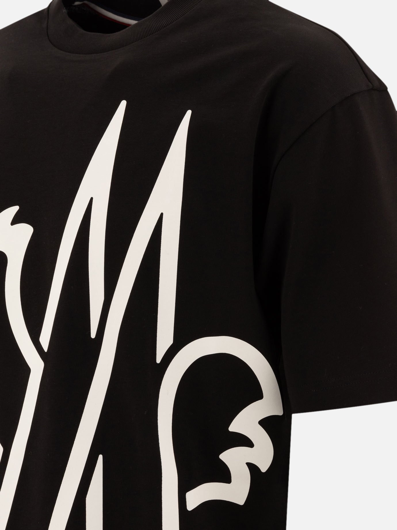 T-shirt girocollo Logo  Nero - Moncler Grenoble Uomo | PDP | VIETTI Online Store | thumbnail_4